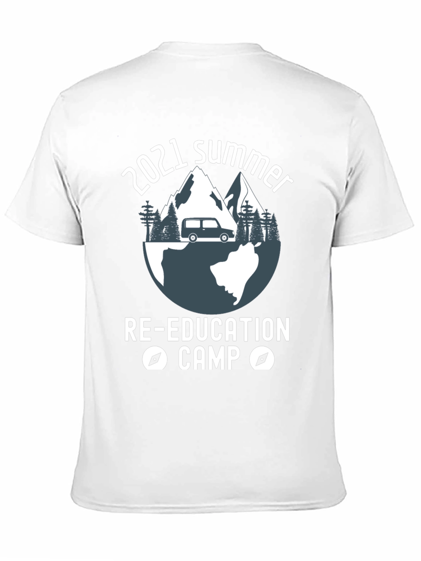 2021 Summer Re-Education Camp Graphic T-Shirt