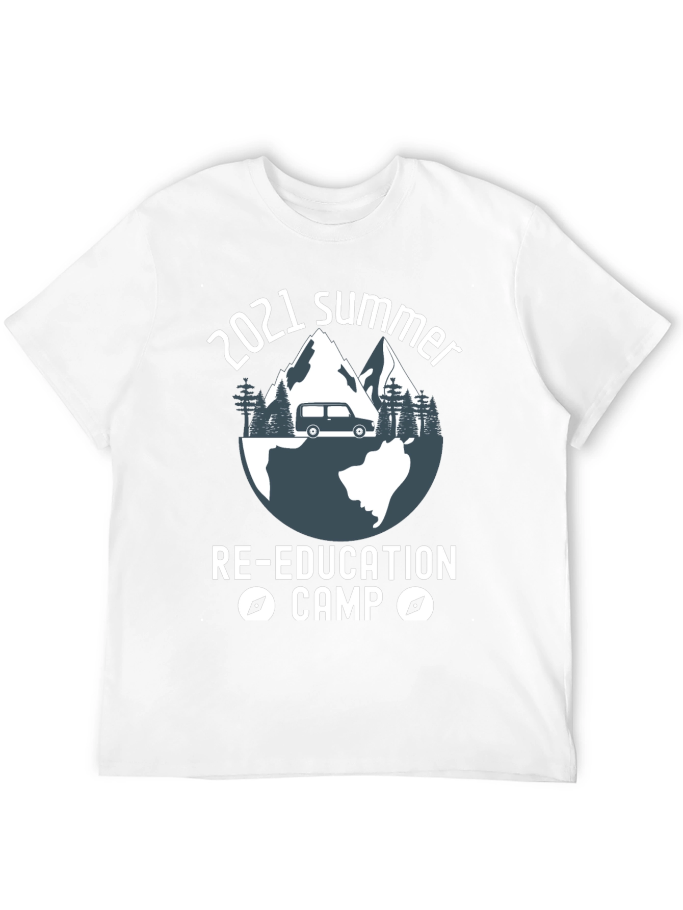2021 Summer Re-Education Camp Graphic T-Shirt