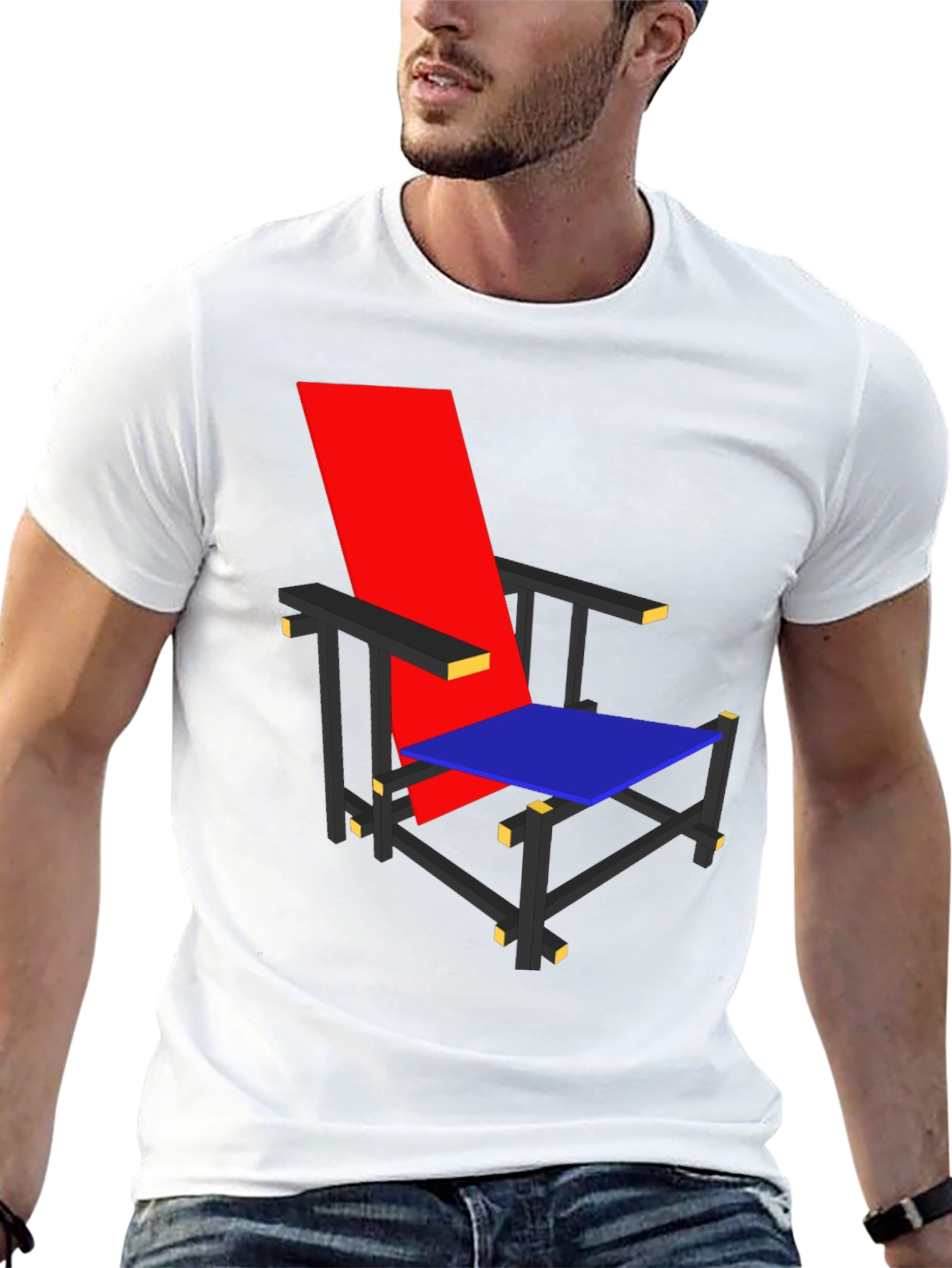 Modernist Chair Graphic Tee - Unique Design