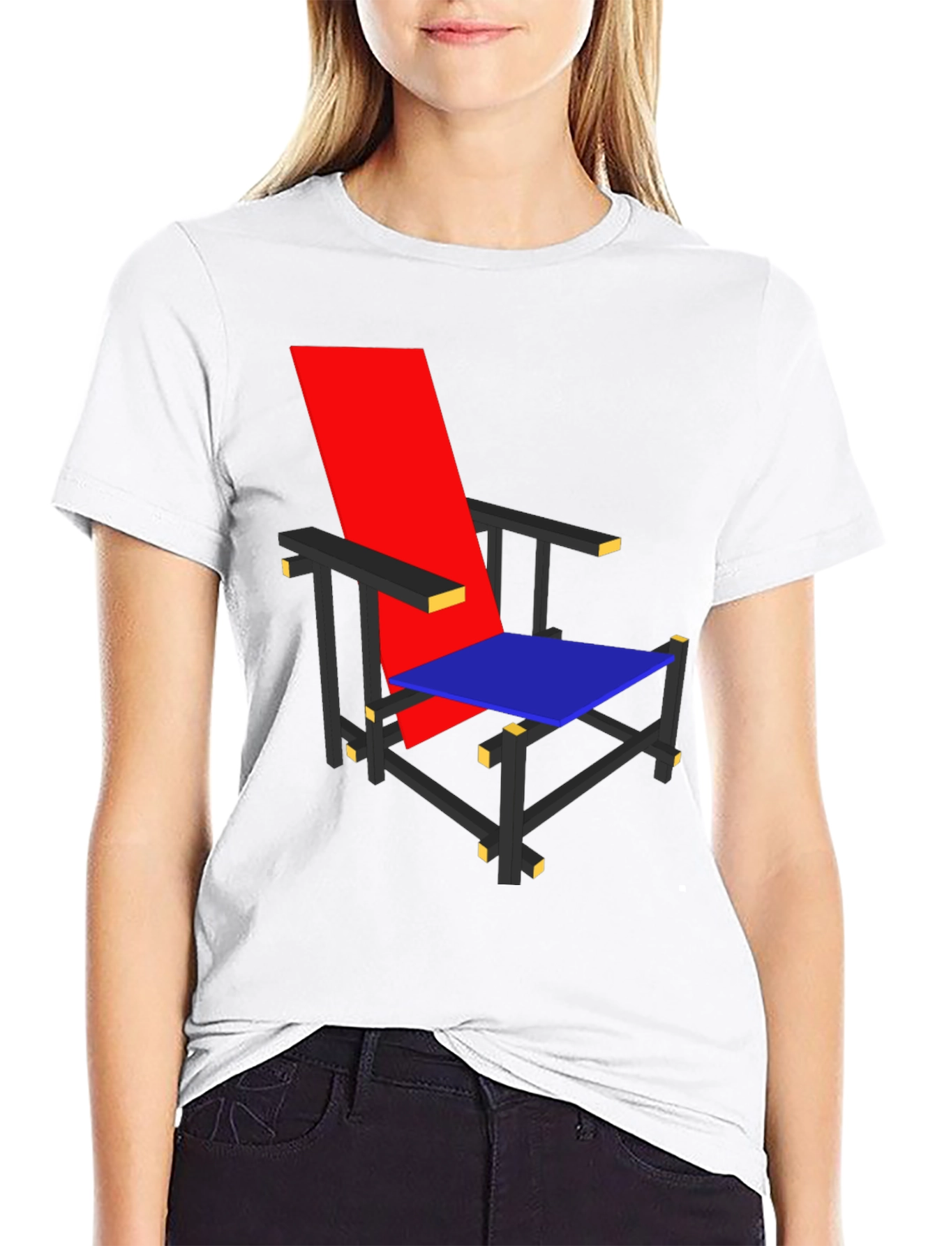 Modernist Chair Graphic Tee - Unique Design