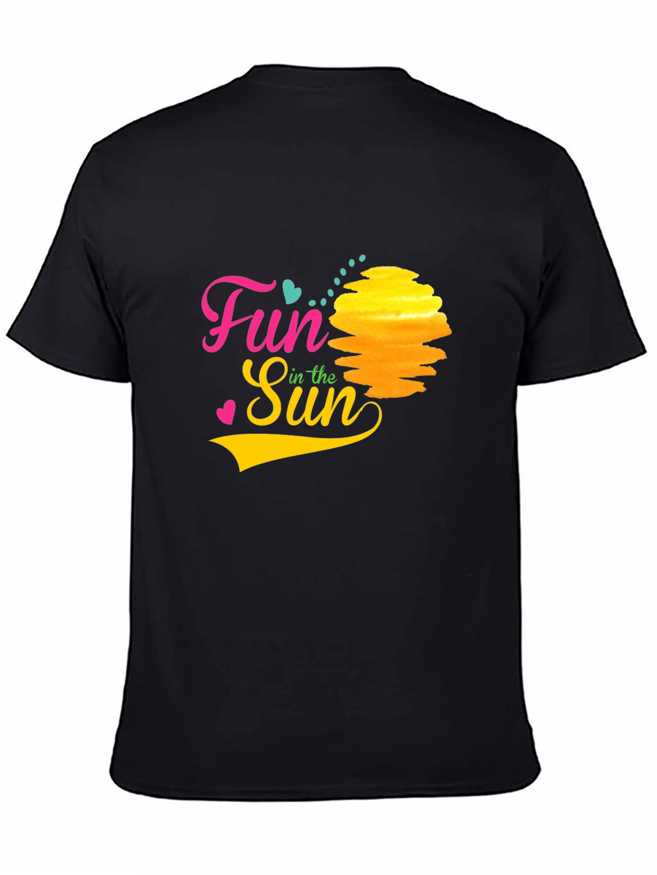 Fun in the Sun Graphic Tee - Black