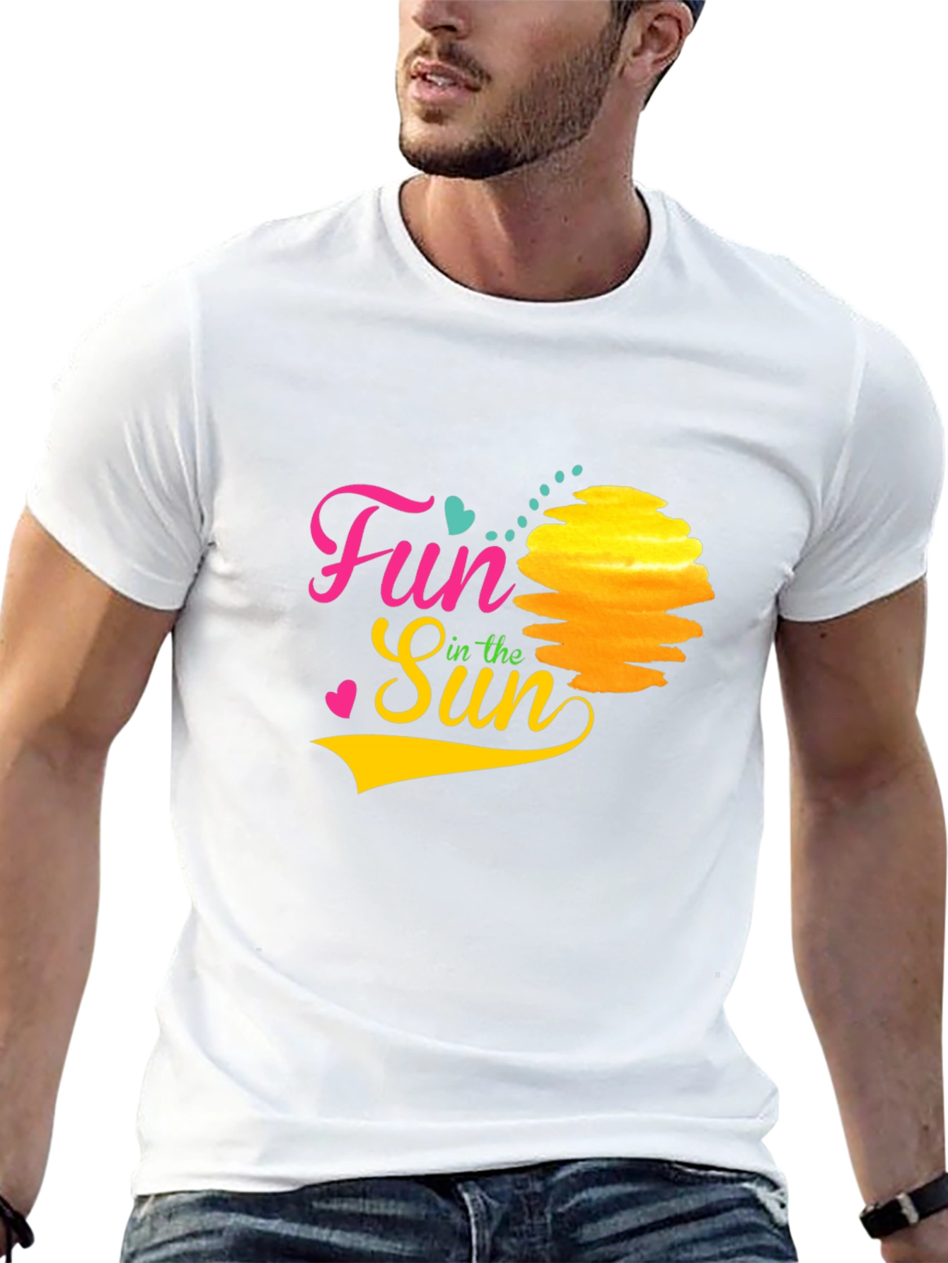 Fun in the Sun Graphic Tee - Black