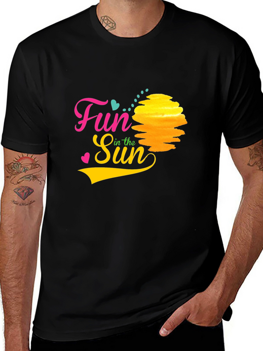 Fun in the Sun Graphic Tee - Black
