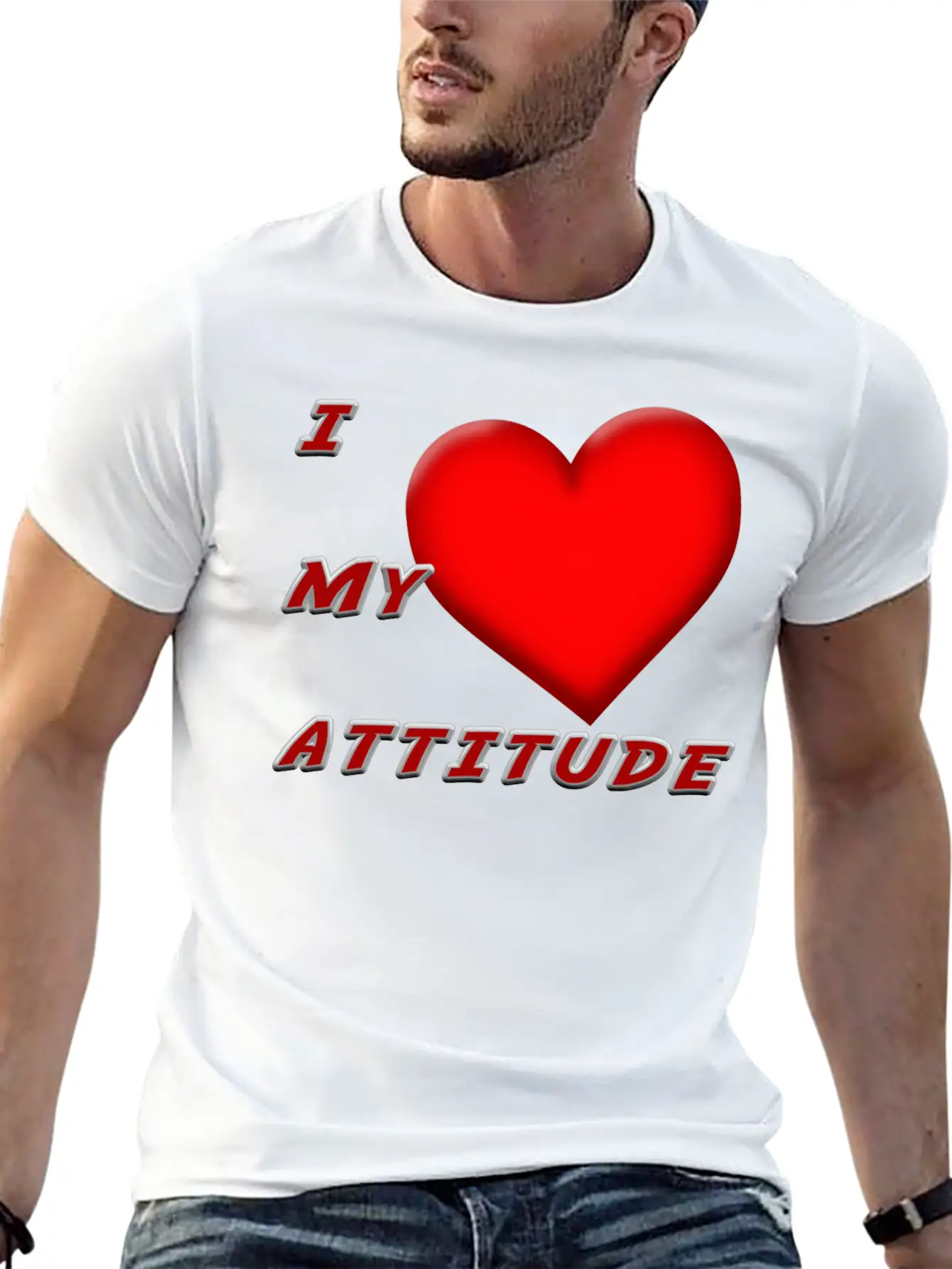 My Attitude Essential Unisex Summer Tee – Soft Cotton Casual Fit