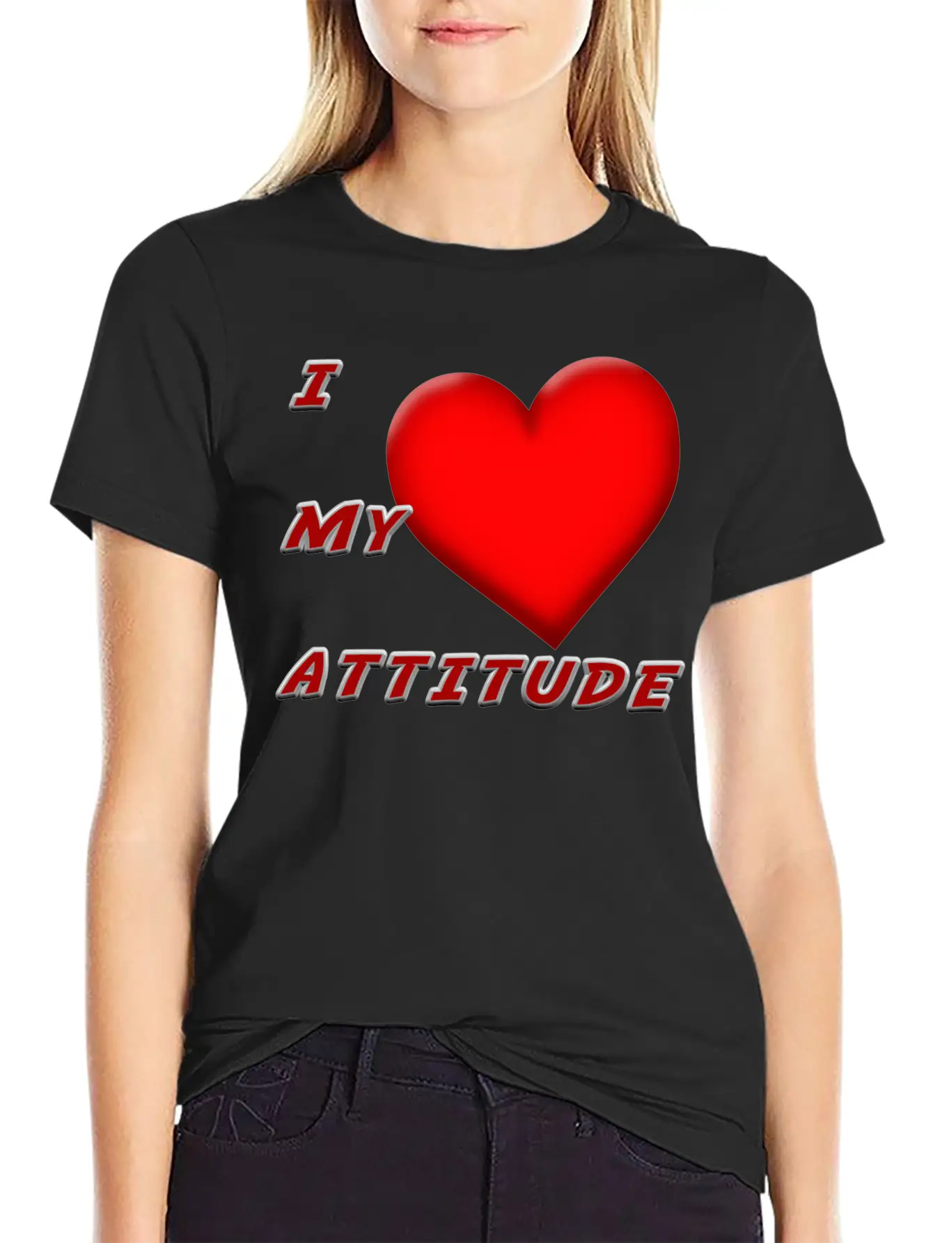 My Attitude Essential Unisex Summer Tee – Soft Cotton Casual Fit