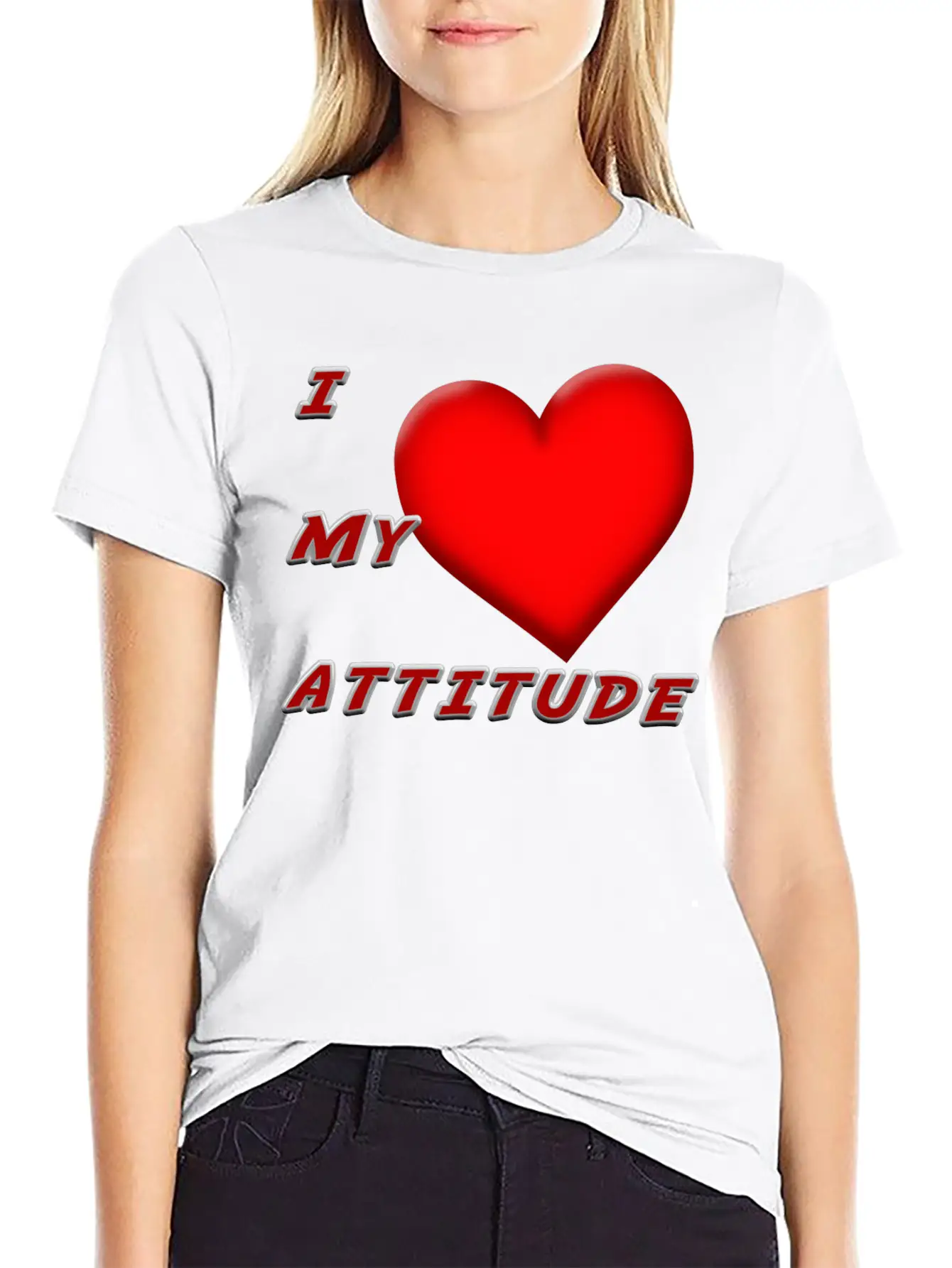 My Attitude Essential Unisex Summer Tee – Soft Cotton Casual Fit