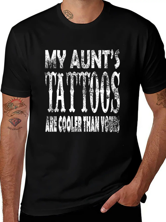 My Aunts Tattoos Timeless Short Sleeve Tee – Comfy And Minimalist Design