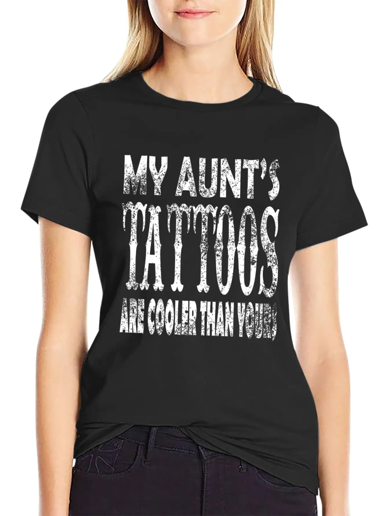 My Aunts Tattoos Timeless Short Sleeve Tee – Comfy And Minimalist Design