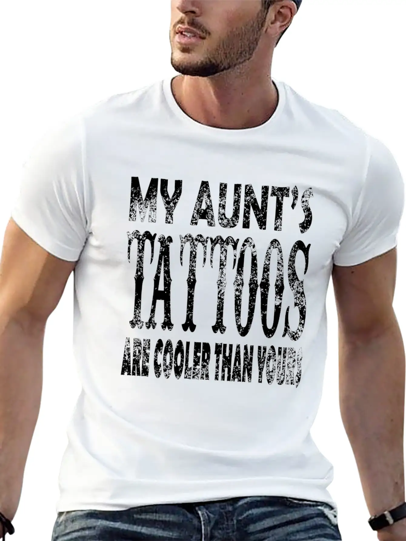 My Aunts Tattoos Timeless Short Sleeve Tee – Comfy And Minimalist Design