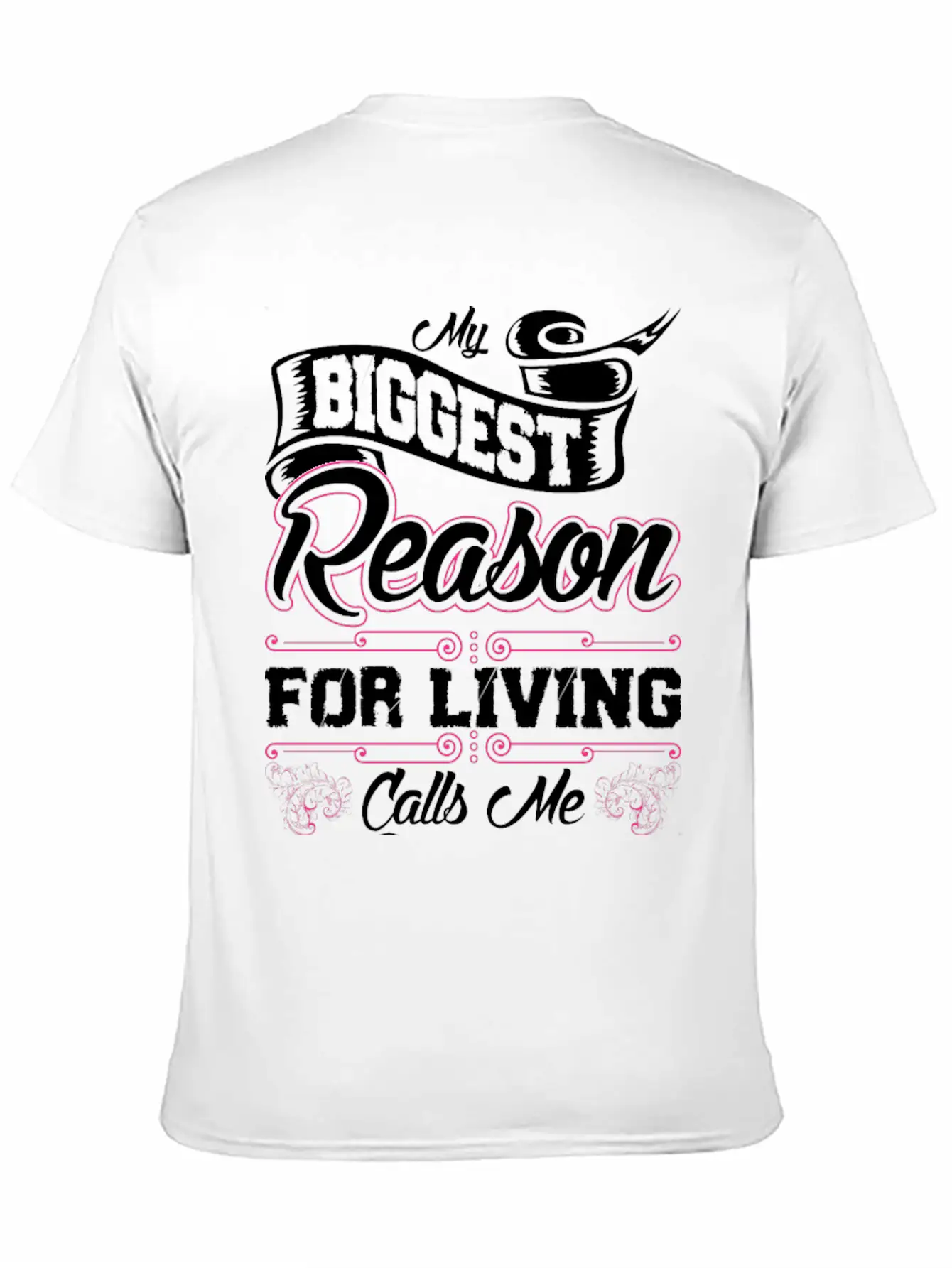 My Biggest Reason For Living Calls Me Gumpa Basic Graphic T-Shirt – Daily Comfort In Soft Cotton