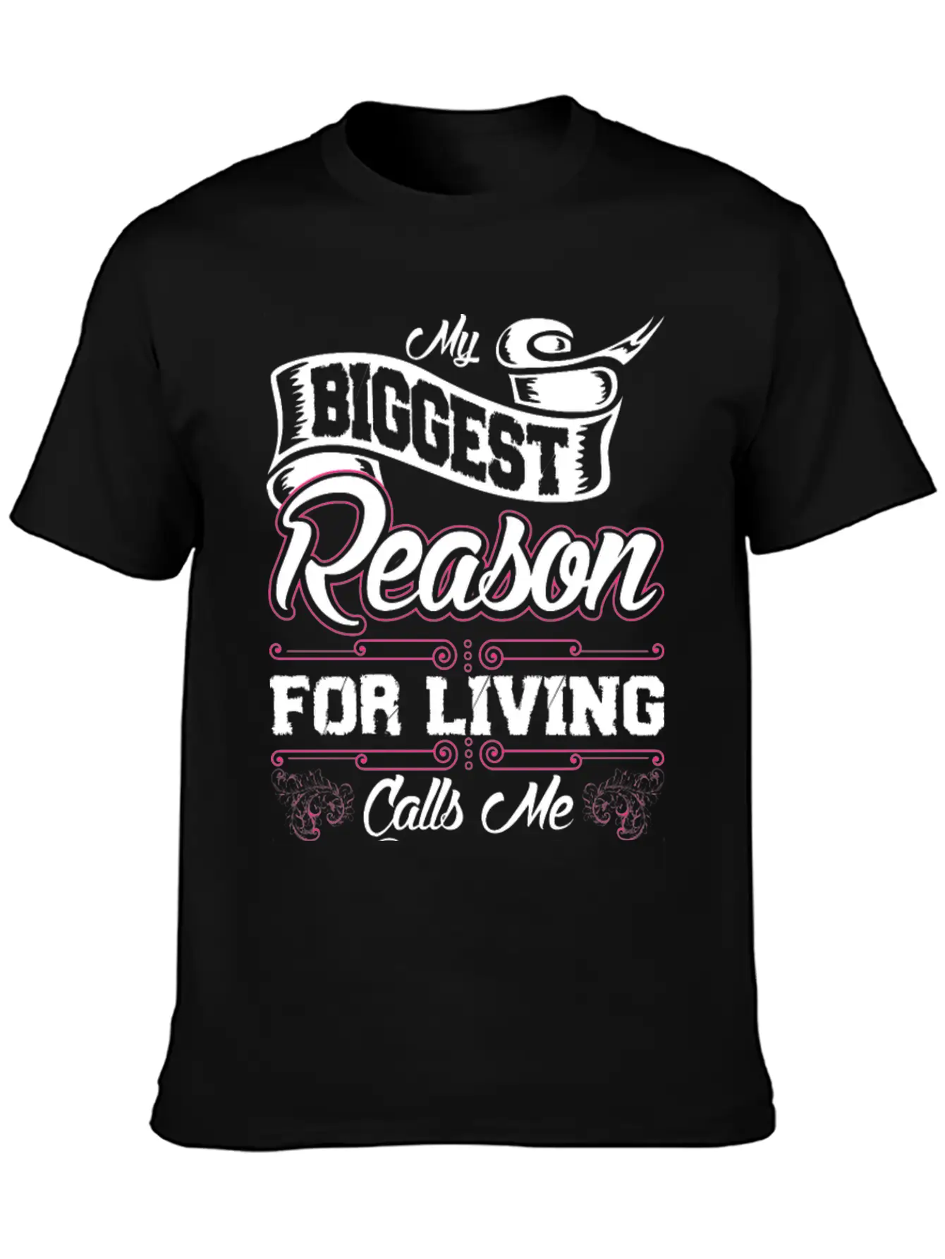 My Biggest Reason For Living Calls Me Gumpa Basic Graphic T-Shirt – Daily Comfort In Soft Cotton