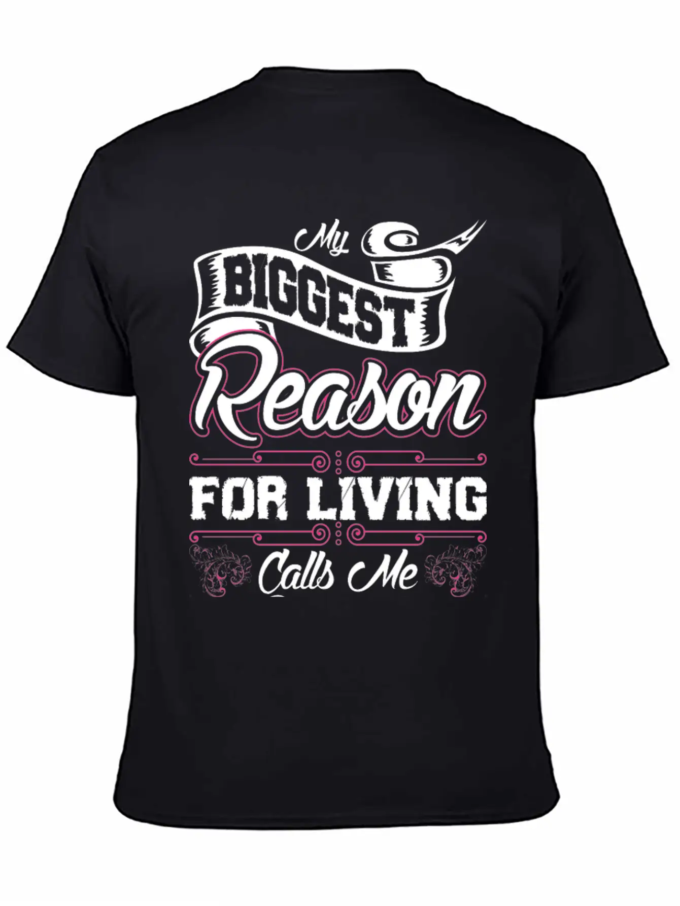 My Biggest Reason For Living Calls Me Gumpa Basic Graphic T-Shirt – Daily Comfort In Soft Cotton