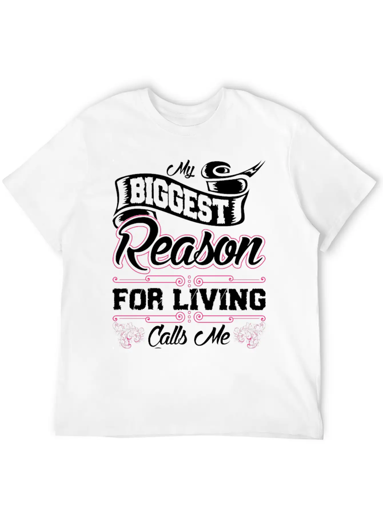My Biggest Reason For Living Calls Me Gumpa Basic Graphic T-Shirt – Daily Comfort In Soft Cotton