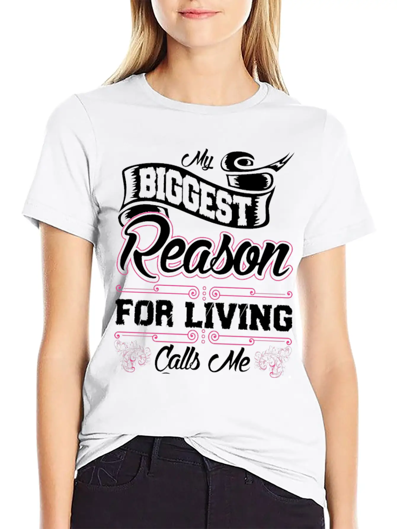 My Biggest Reason For Living Calls Me Gumpa Basic Graphic T-Shirt – Daily Comfort In Soft Cotton