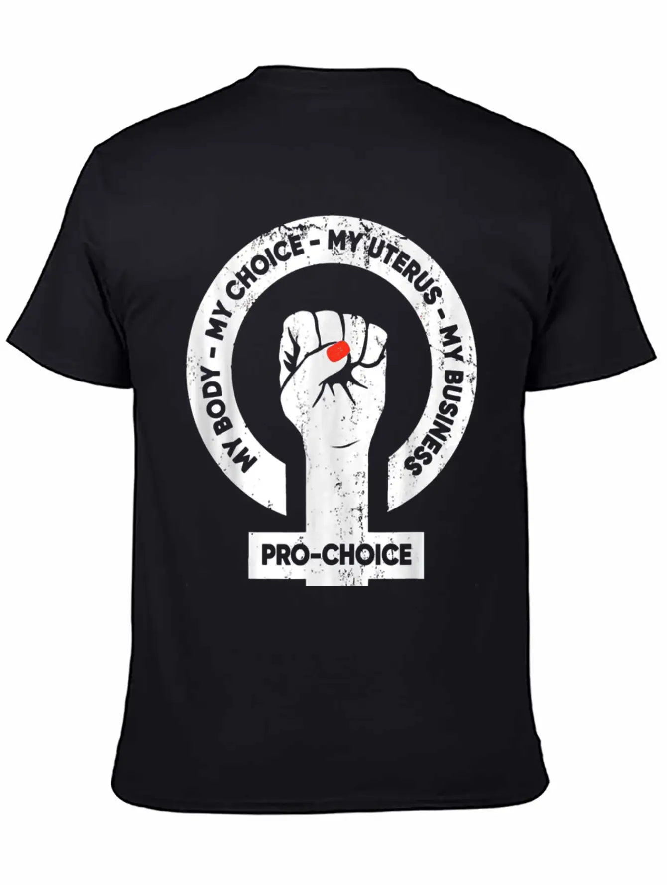 My Body Choice Uterus Essential Unisex Summer Tee – Soft Cotton Casual Fit
