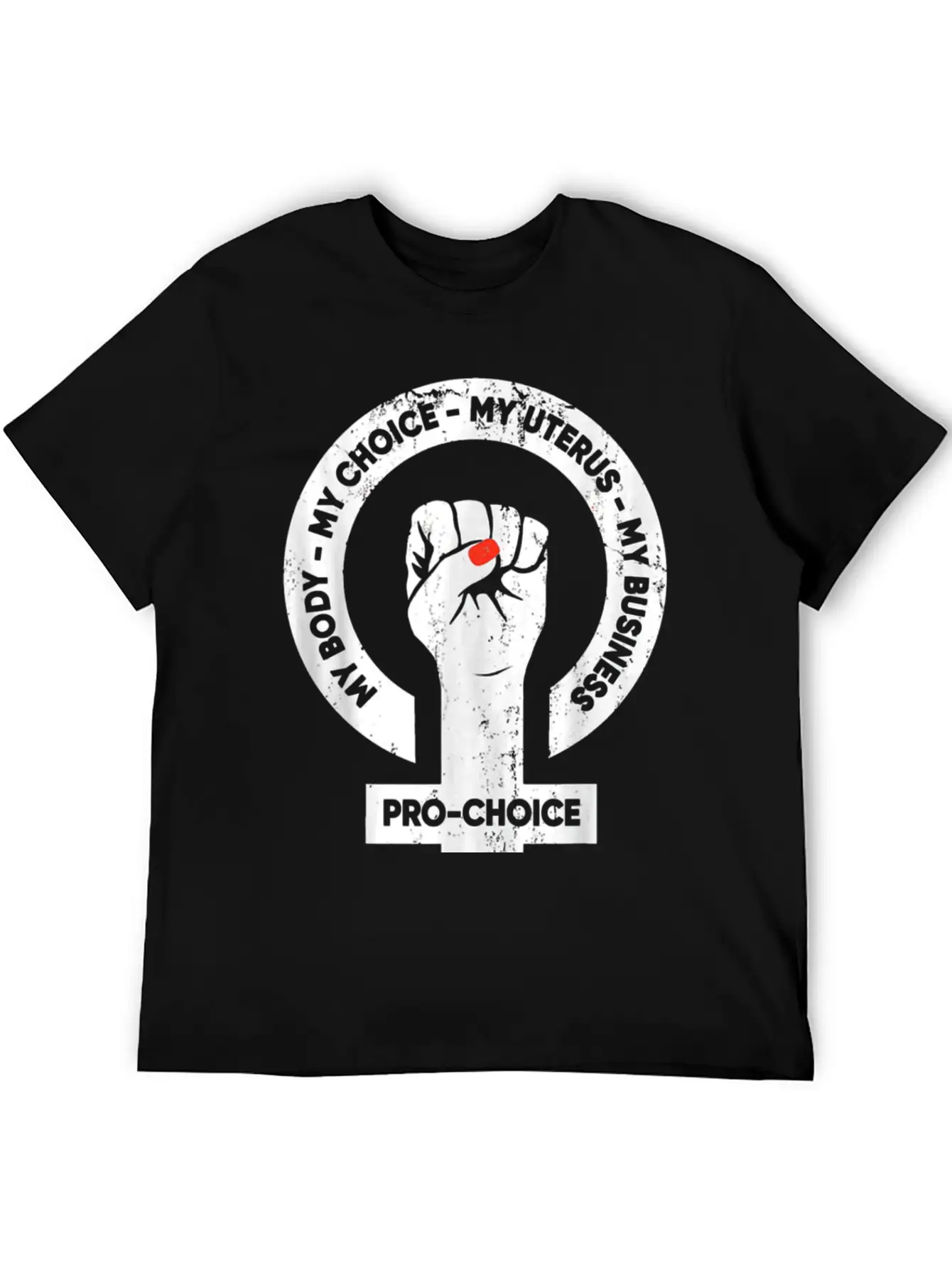 My Body Choice Uterus Essential Unisex Summer Tee – Soft Cotton Casual Fit