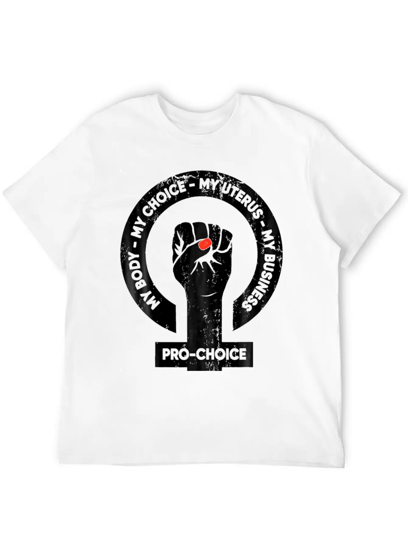 My Body Choice Uterus Essential Unisex Summer Tee – Soft Cotton Casual Fit