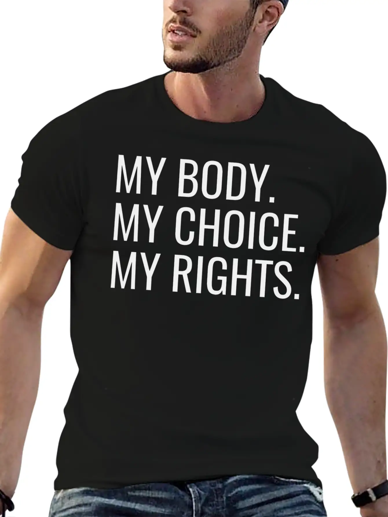 My Body. My Choice. My Rights. Stylish Everyday T-Shirt – Unisex Basic Cotton Tee