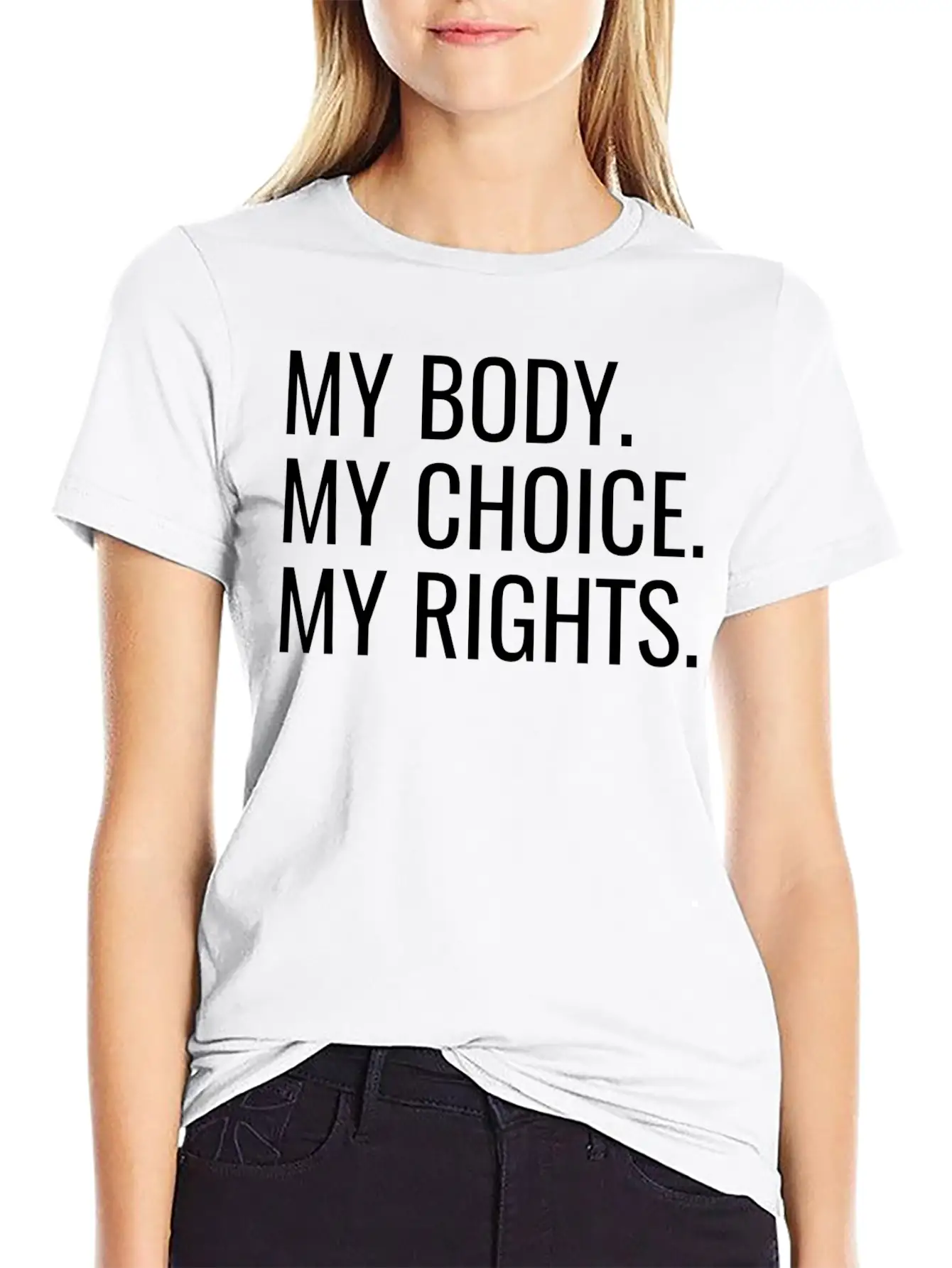 My Body. My Choice. My Rights. Stylish Everyday T-Shirt – Unisex Basic Cotton Tee
