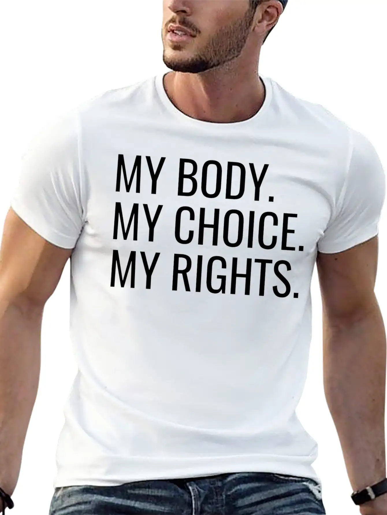 My Body. My Choice. My Rights. Stylish Everyday T-Shirt – Unisex Basic Cotton Tee