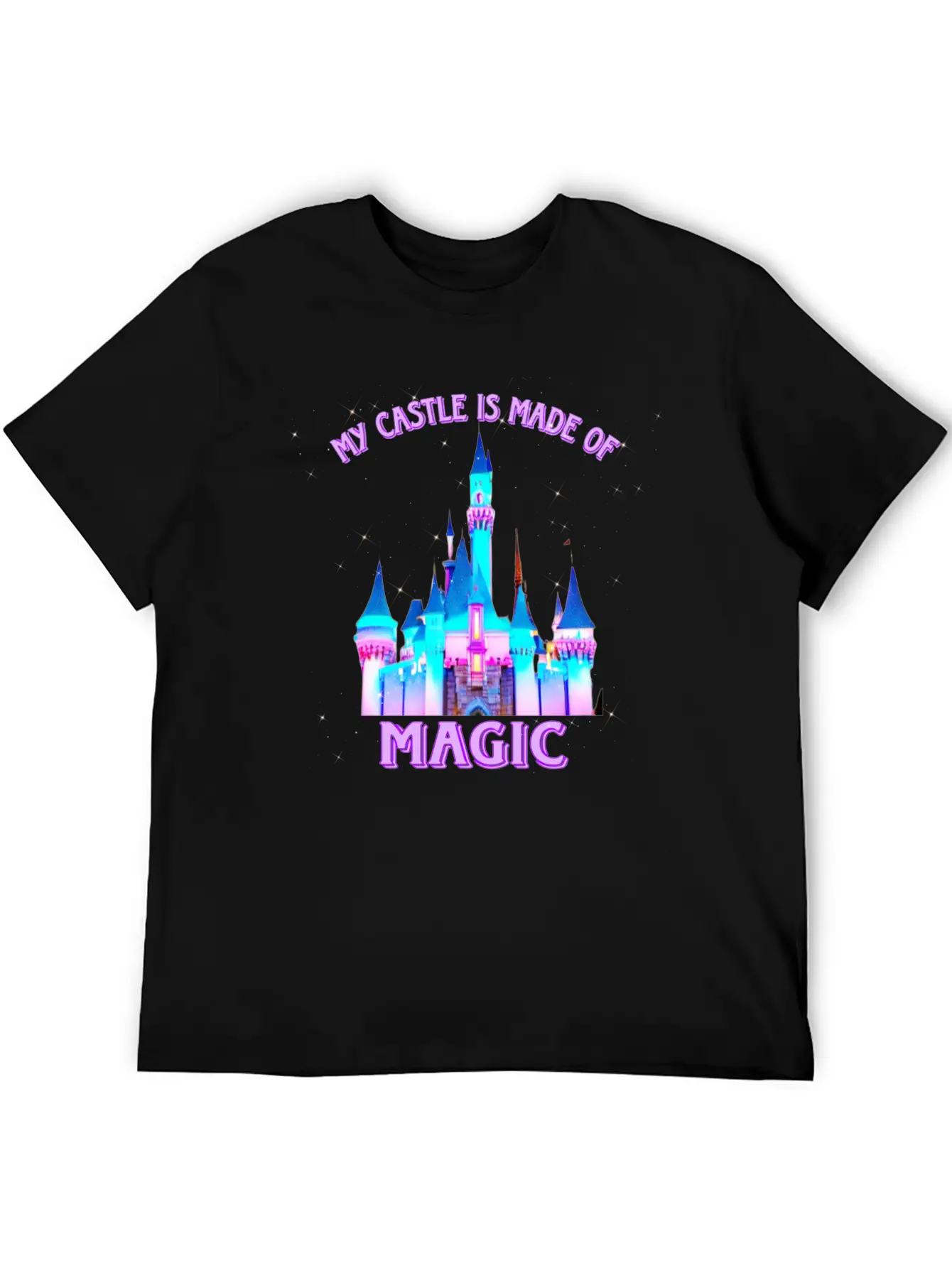My Castle Is Made Of Magic Basic Graphic T-Shirt – Daily Comfort In Soft Cotton