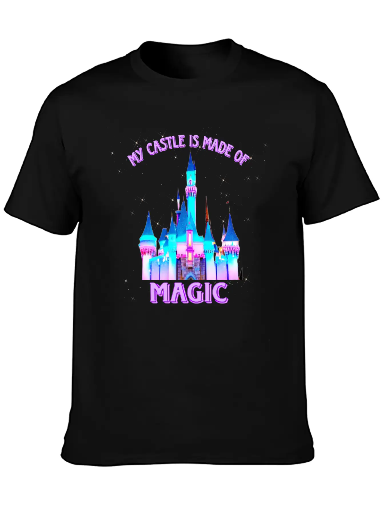 My Castle Is Made Of Magic Basic Graphic T-Shirt – Daily Comfort In Soft Cotton