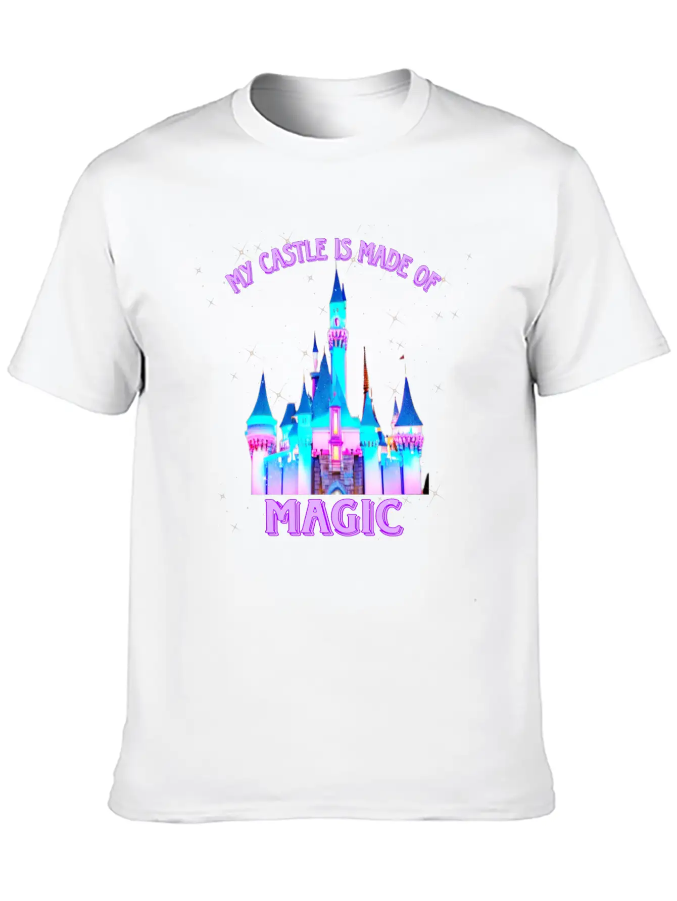 My Castle Is Made Of Magic Basic Graphic T-Shirt – Daily Comfort In Soft Cotton