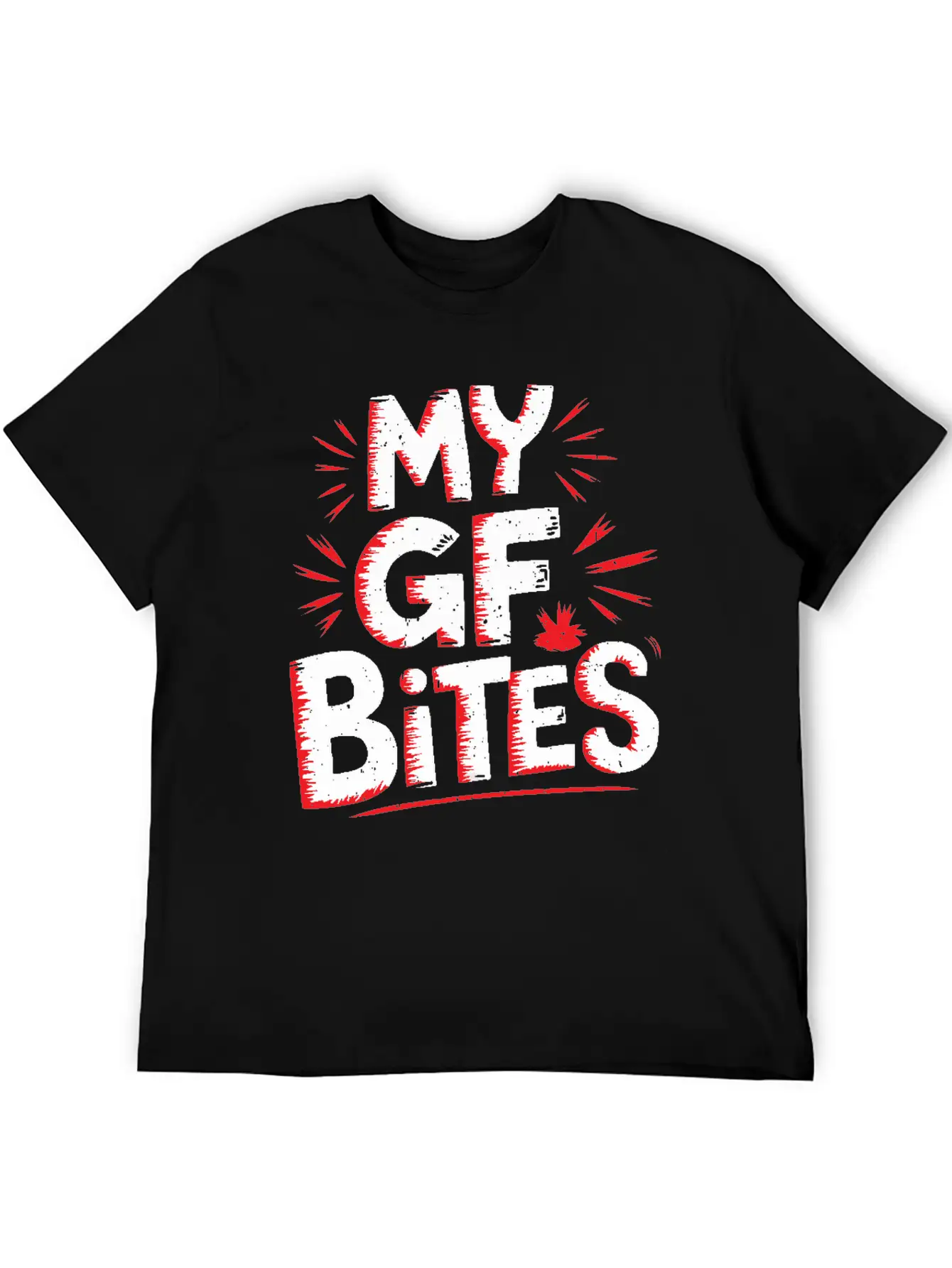 My GF Bites 5 Stylish Everyday T-Shirt – Unisex Basic Cotton Tee