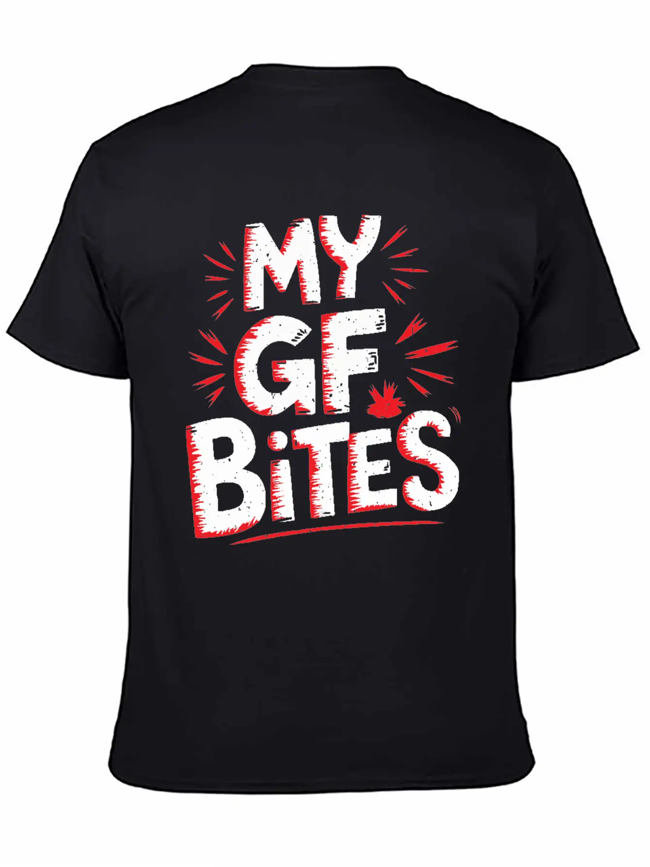 My GF Bites 5 Stylish Everyday T-Shirt – Unisex Basic Cotton Tee
