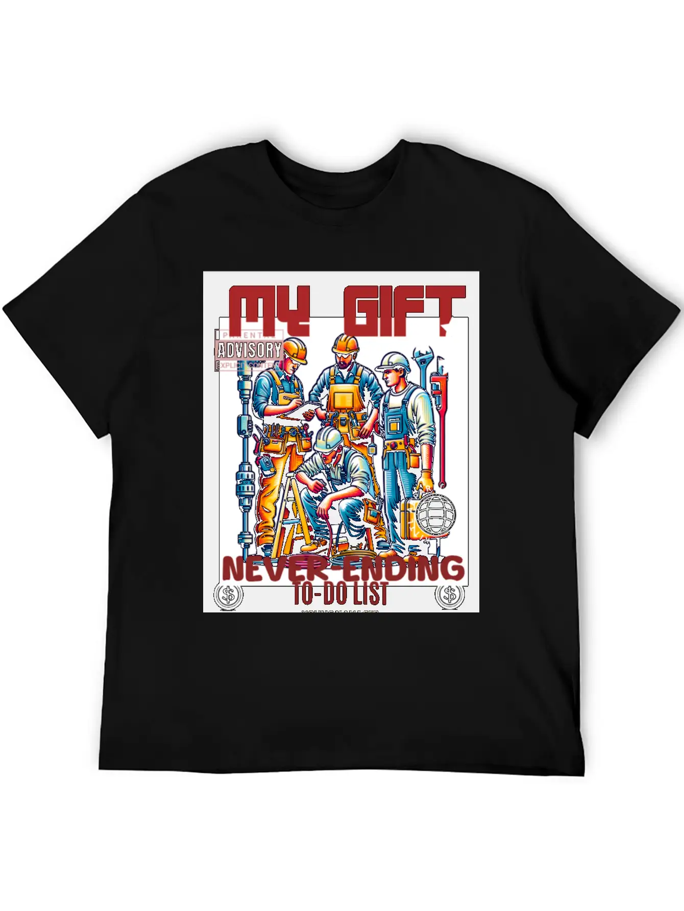My Gift To You A Never Ending To Do List Essential Unisex Summer Tee – Soft Cotton Casual Fit