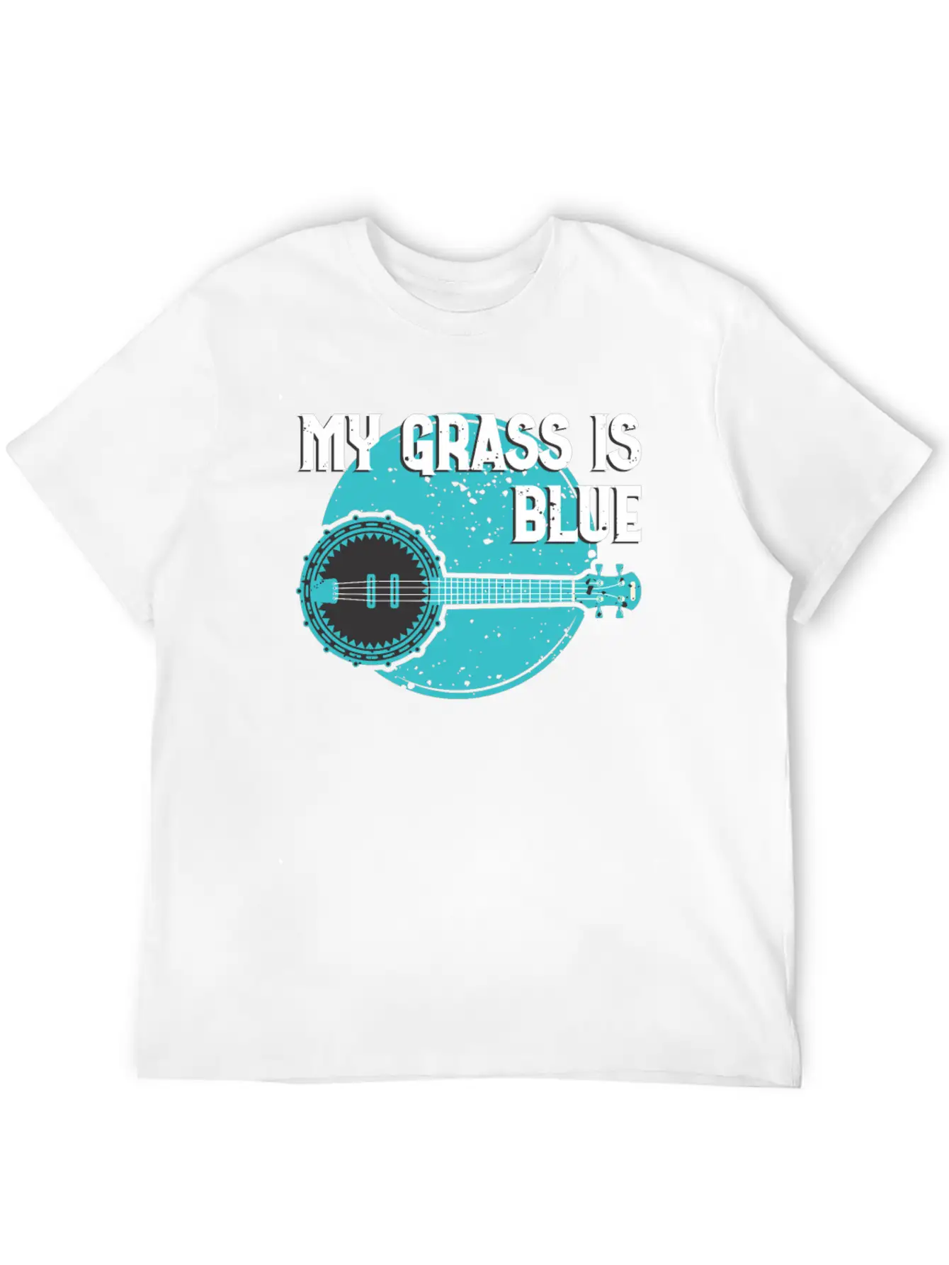 My Grass Is Blue Basic Graphic T-Shirt – Daily Comfort In Soft Cotton