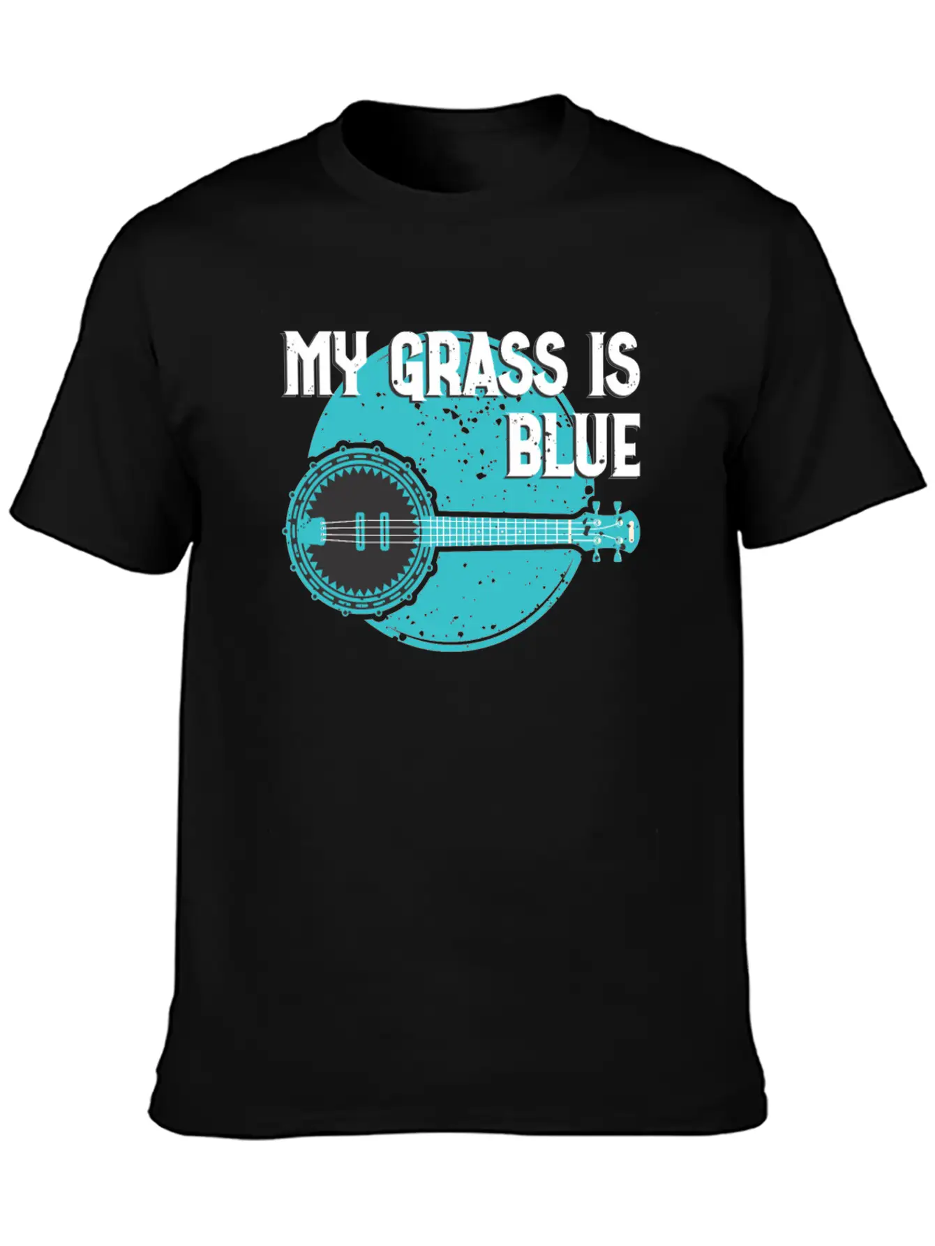 My Grass Is Blue Basic Graphic T-Shirt – Daily Comfort In Soft Cotton