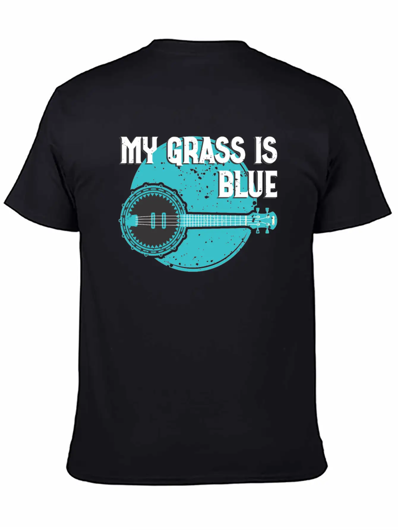 My Grass Is Blue Basic Graphic T-Shirt – Daily Comfort In Soft Cotton