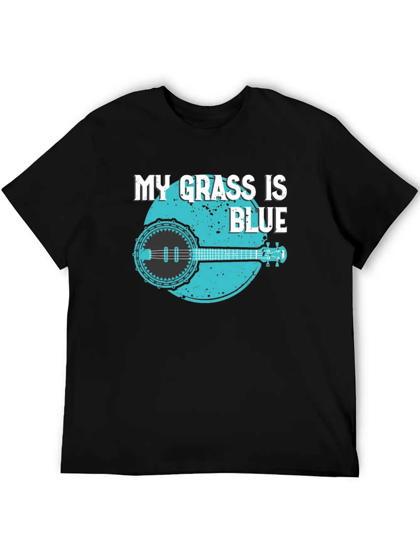 My Grass Is Blue Basic Graphic T-Shirt – Daily Comfort In Soft Cotton