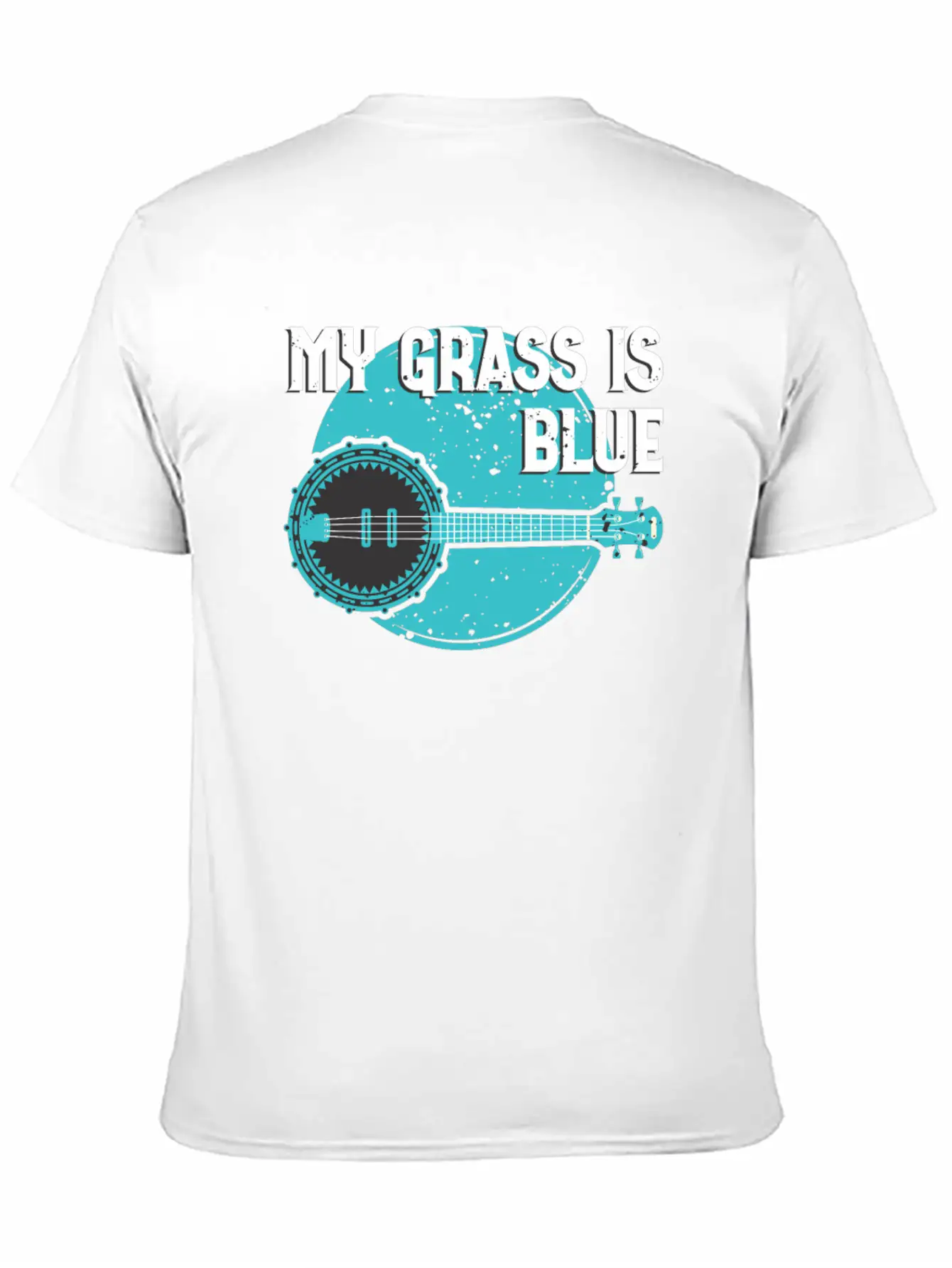 My Grass Is Blue Basic Graphic T-Shirt – Daily Comfort In Soft Cotton