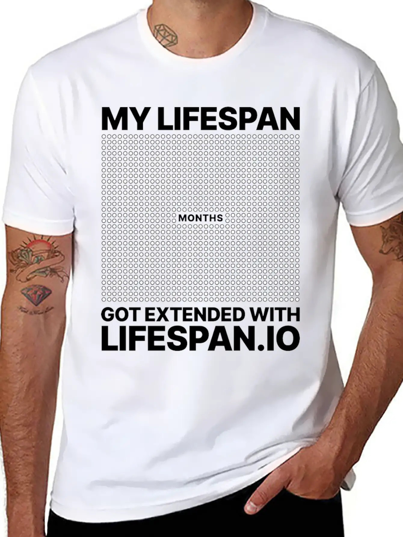 My Lifespan Got Extended Timeless Short Sleeve Tee – Comfy And Minimalist Design