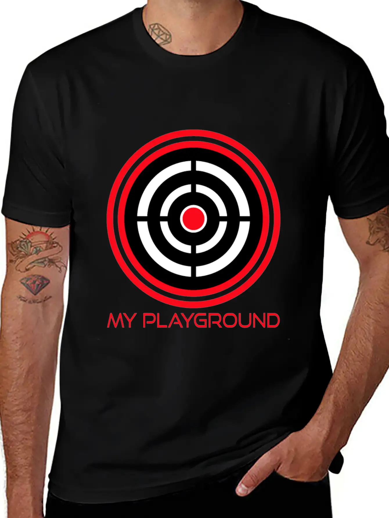 My Playground Is Darts Essential Unisex Summer Tee – Soft Cotton Casual Fit