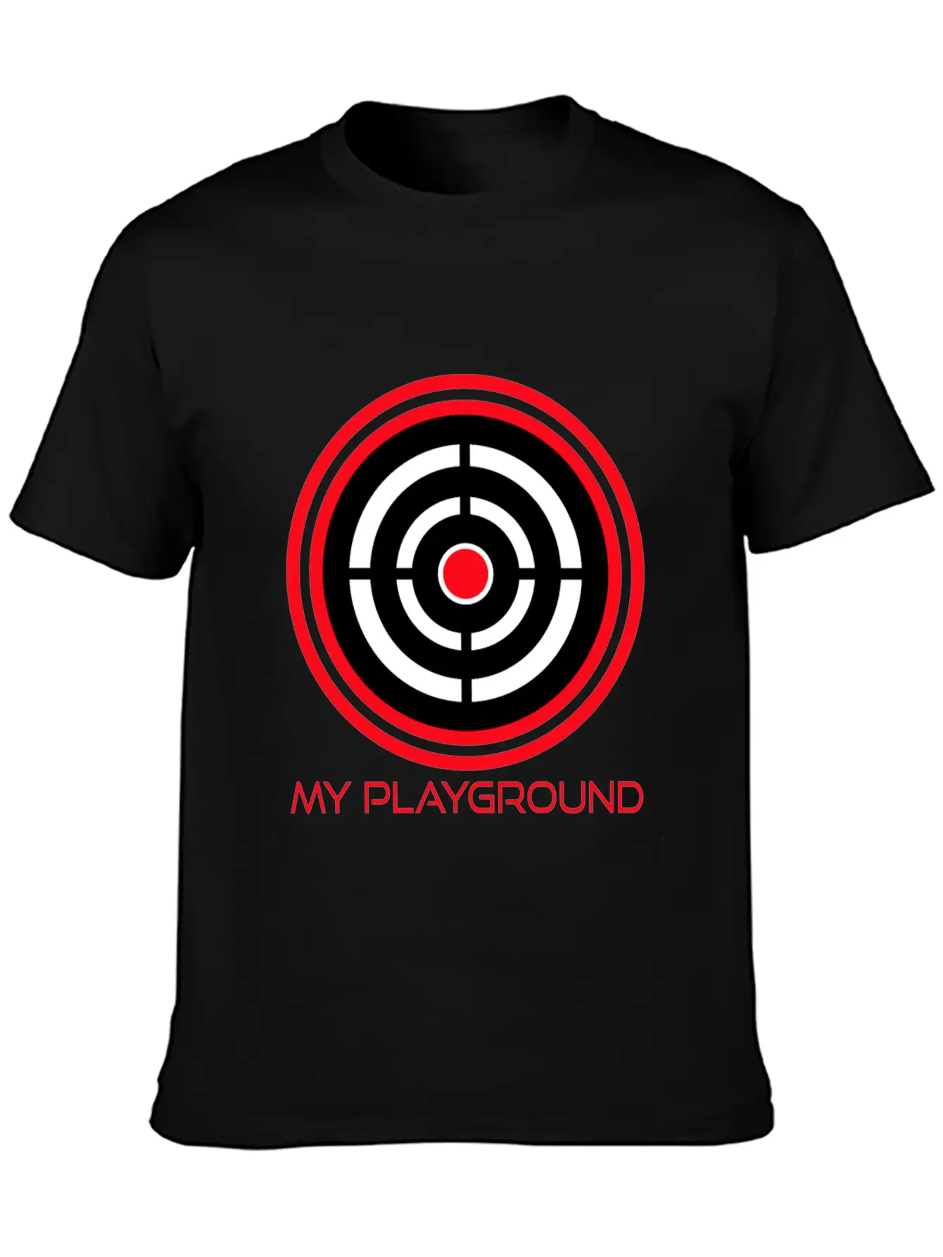 My Playground Is Darts Essential Unisex Summer Tee – Soft Cotton Casual Fit