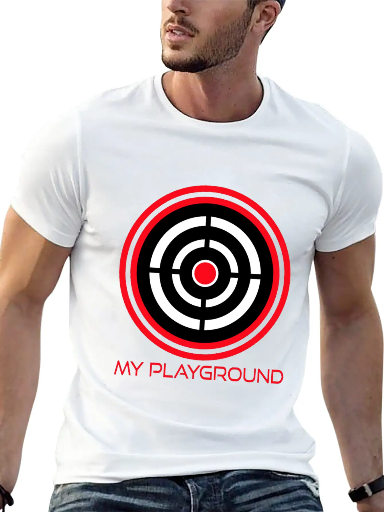 My Playground Is Darts Essential Unisex Summer Tee – Soft Cotton Casual Fit
