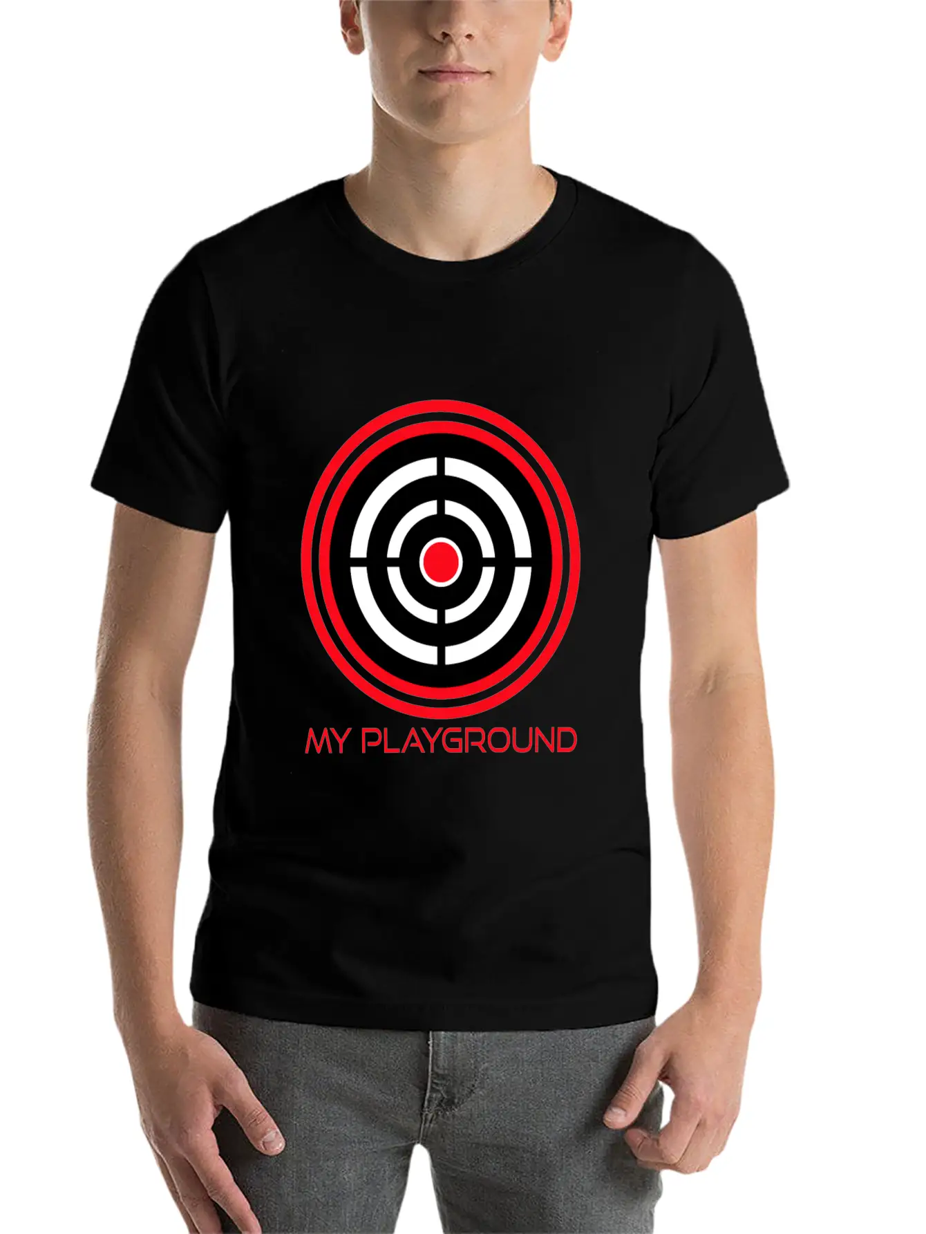 My Playground Is Darts Essential Unisex Summer Tee – Soft Cotton Casual Fit