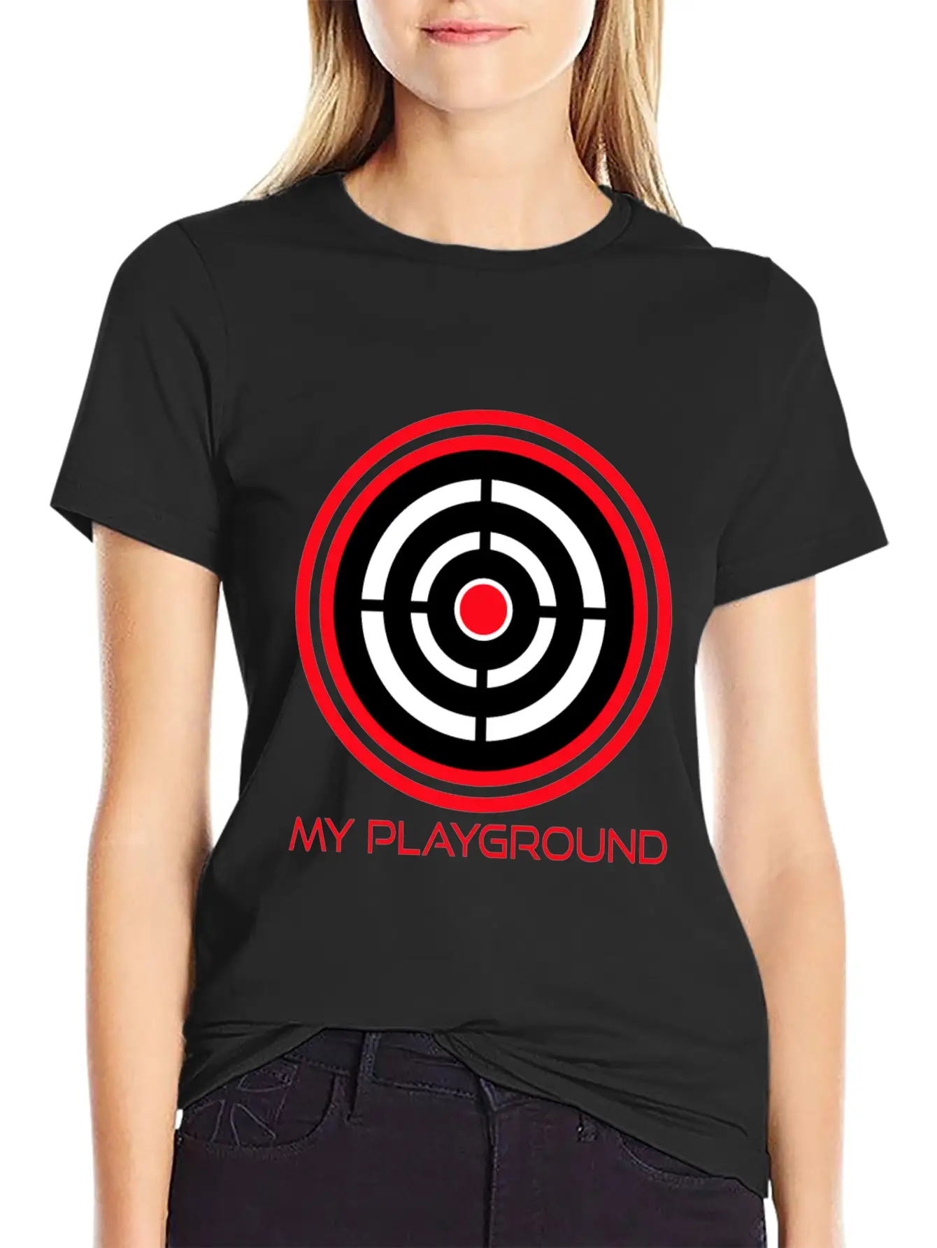 My Playground Is Darts Essential Unisex Summer Tee – Soft Cotton Casual Fit