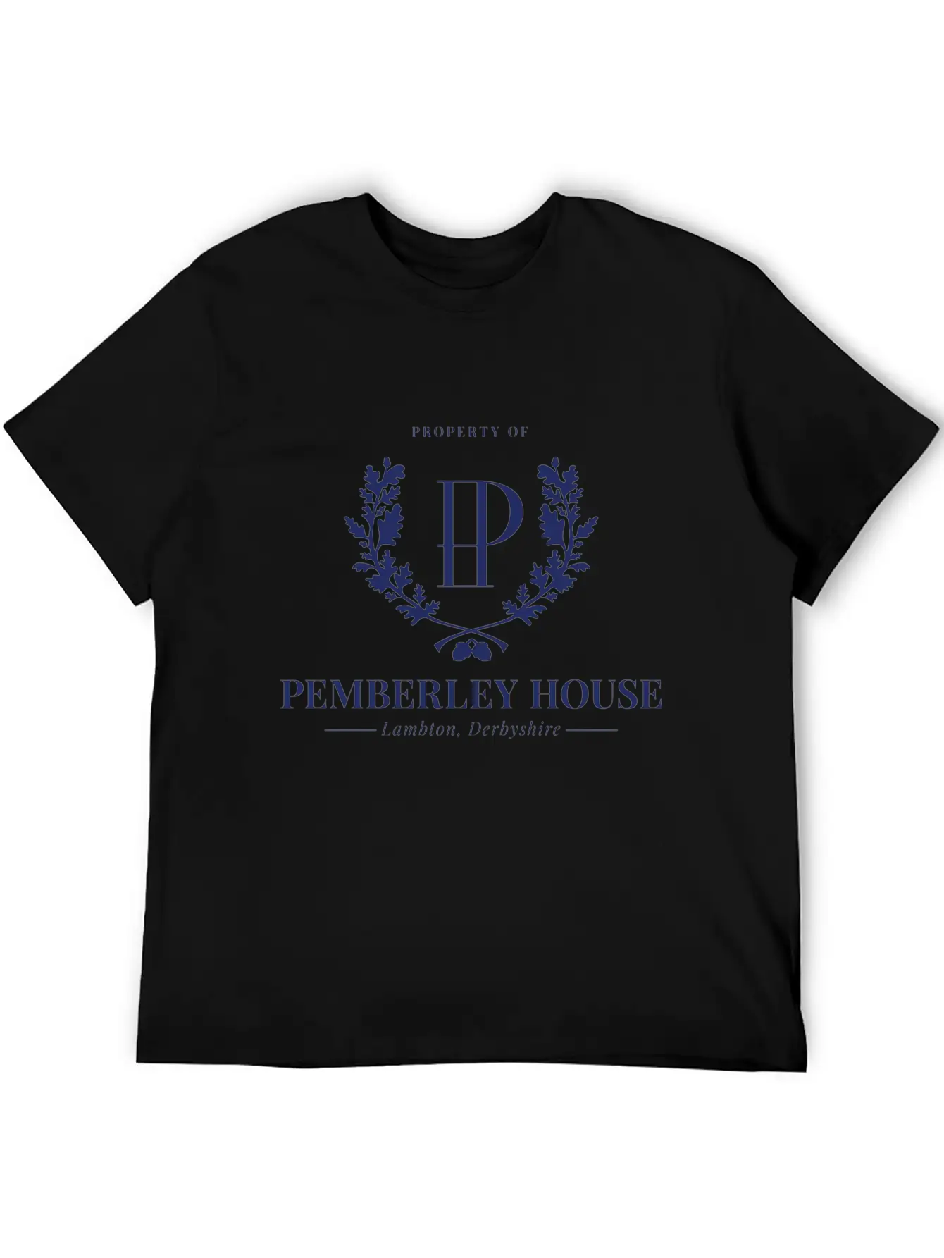 My Property Of Pemberley Estate Unisex Short Sleeve Soft Cotton T-Shirt – Casual Everyday Wear