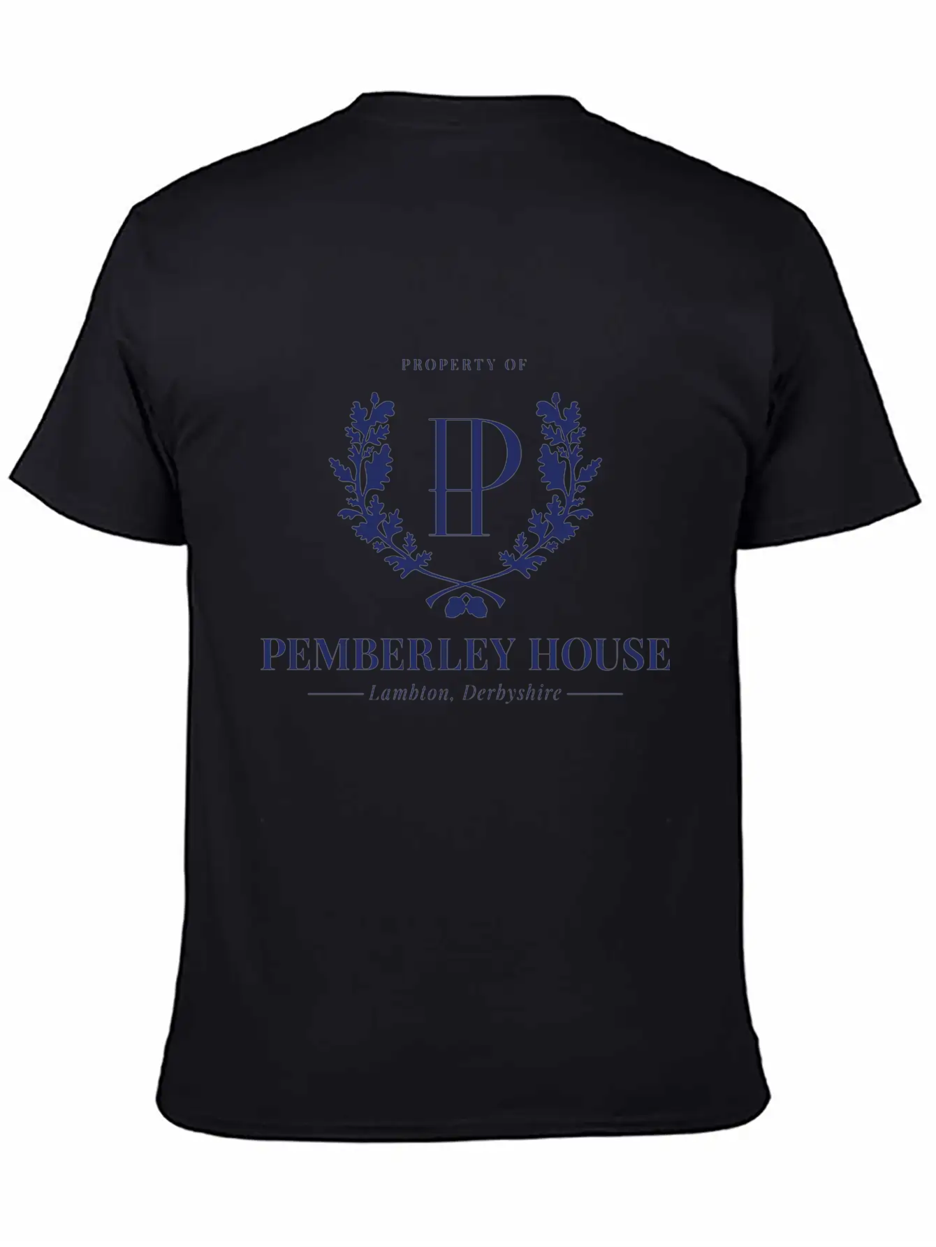 My Property Of Pemberley Estate Unisex Short Sleeve Soft Cotton T-Shirt – Casual Everyday Wear