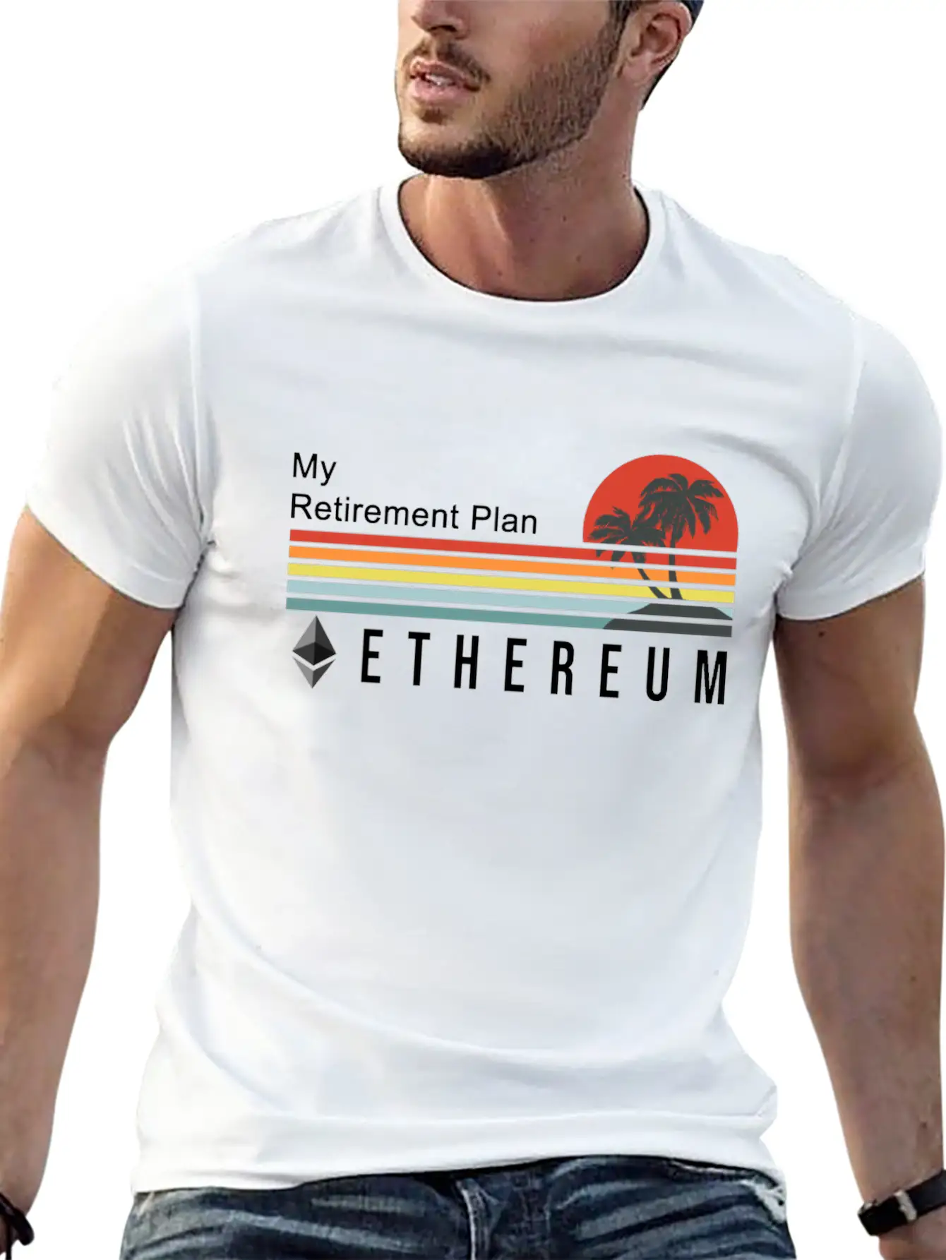 My Retirement Plan Ethereum Cryptocurrency Gift Unisex Casual T-Shirt – Clean Design For Daily Comfort