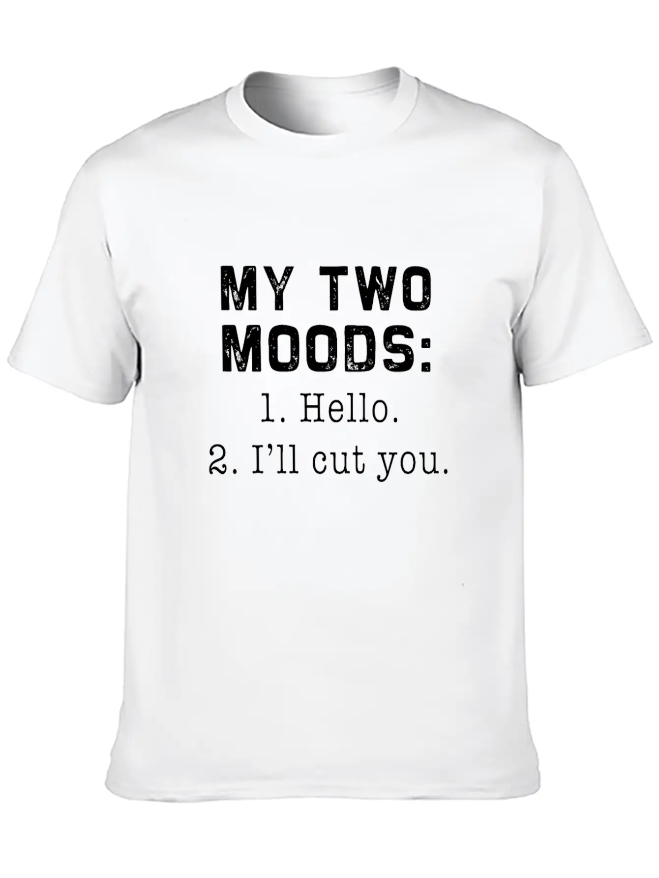 My Two Moods Basic Graphic T-Shirt – Daily Comfort In Soft Cotton
