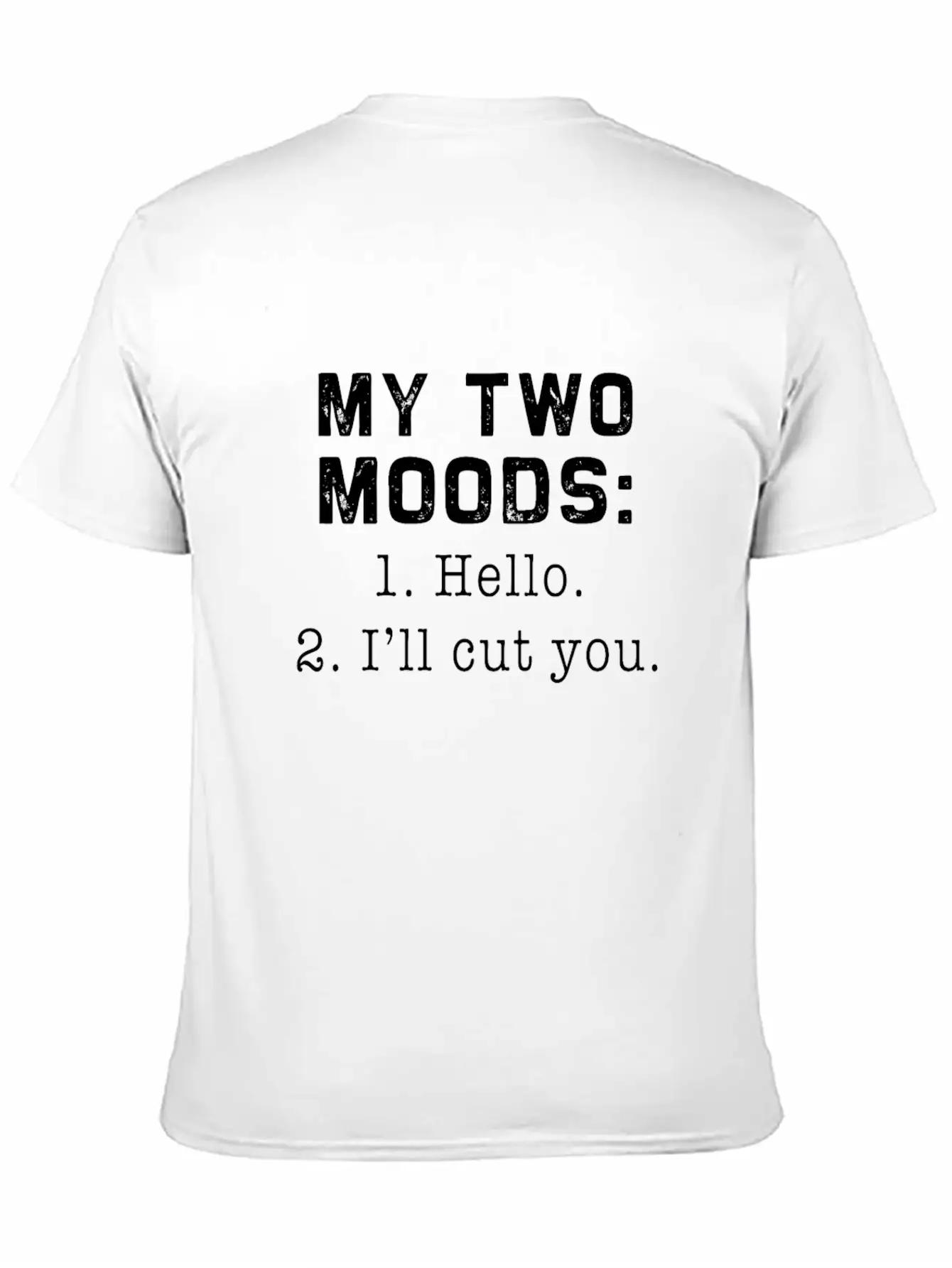 My Two Moods Basic Graphic T-Shirt – Daily Comfort In Soft Cotton