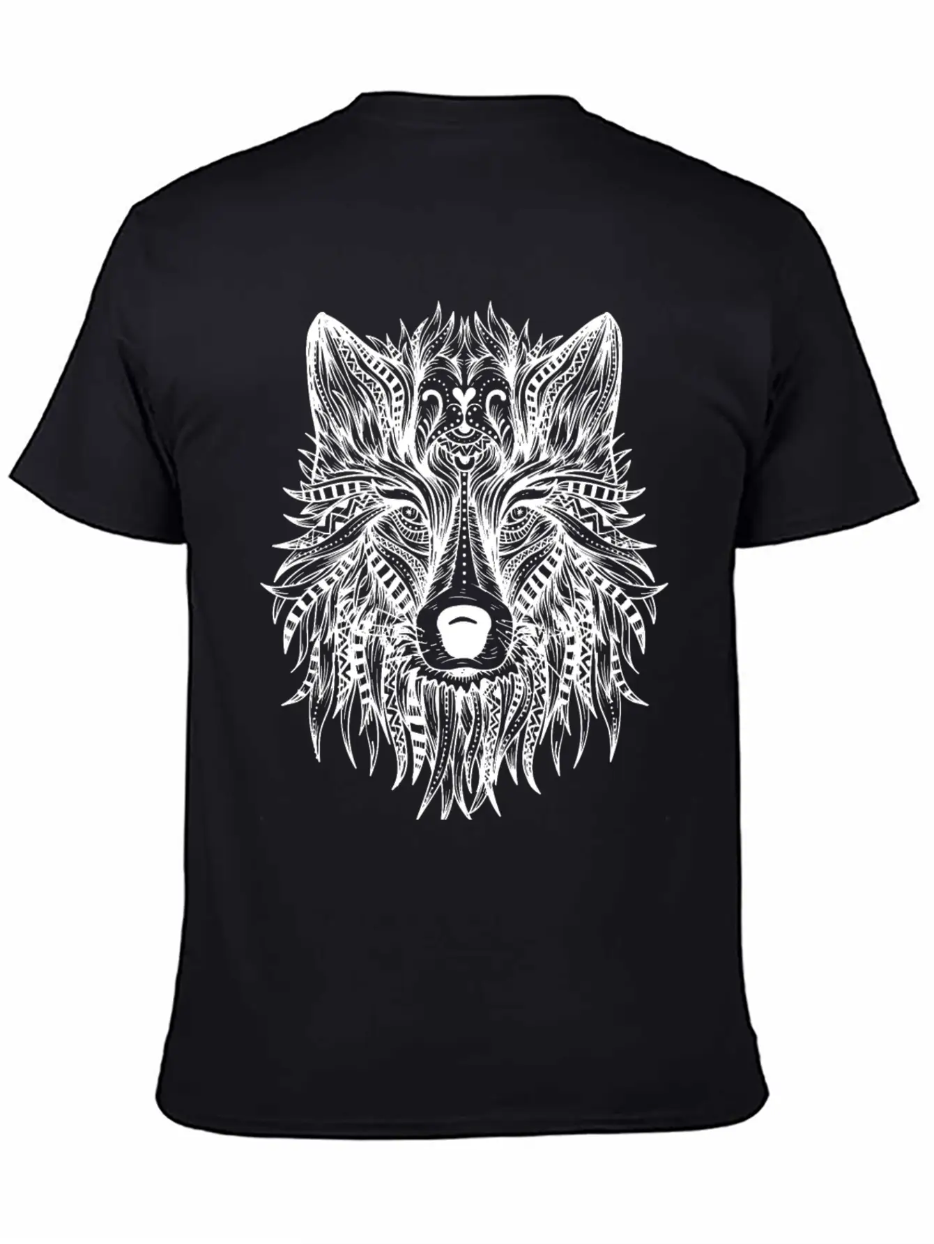 Mystic Wolf Stylish Everyday T-Shirt – Unisex Basic Cotton Tee