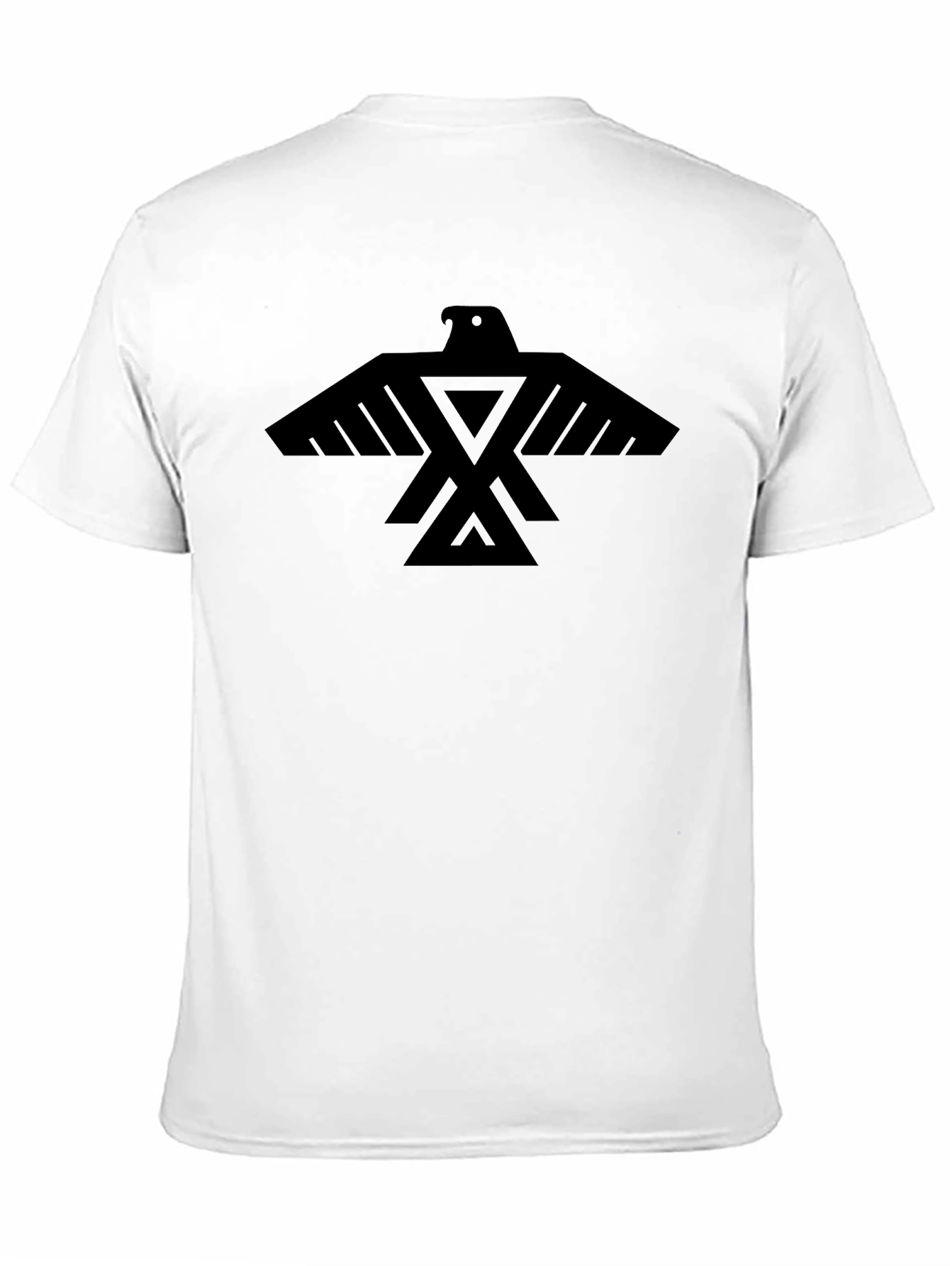 Bold Black Thunderbird Graphic Tee