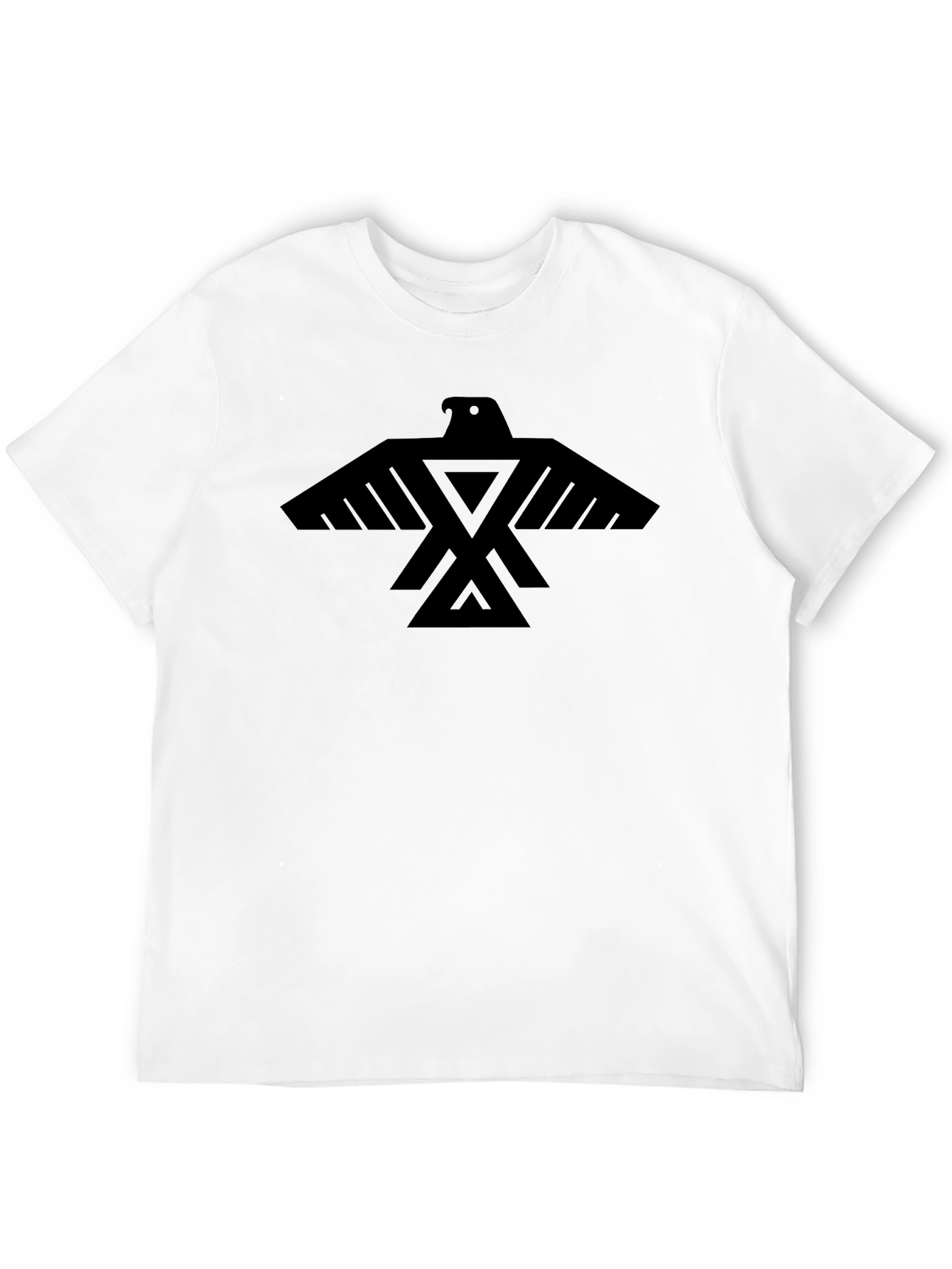 Bold Black Thunderbird Graphic Tee