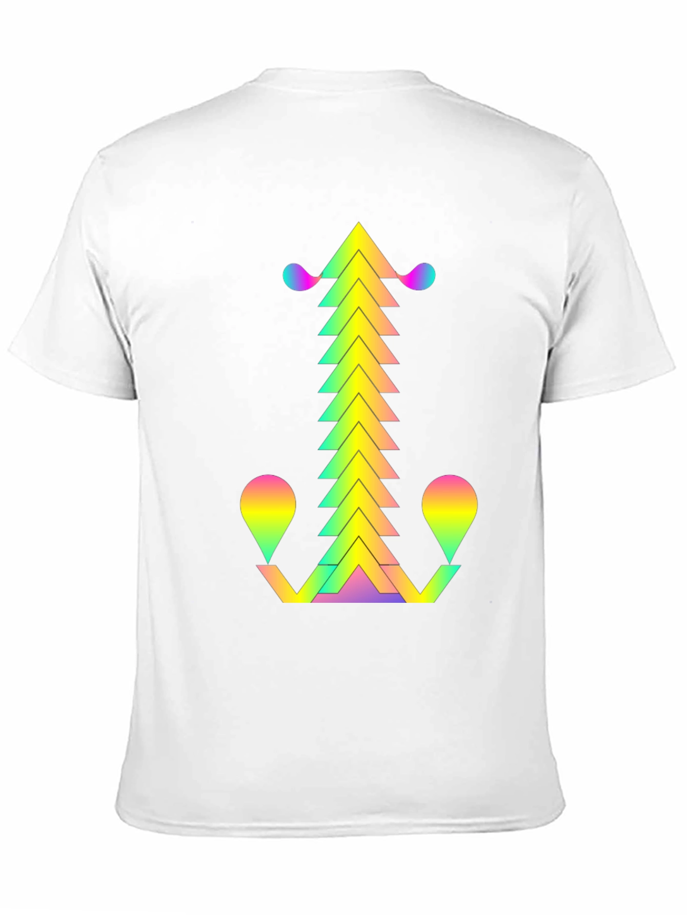 Geometric Gradient T-Shirt